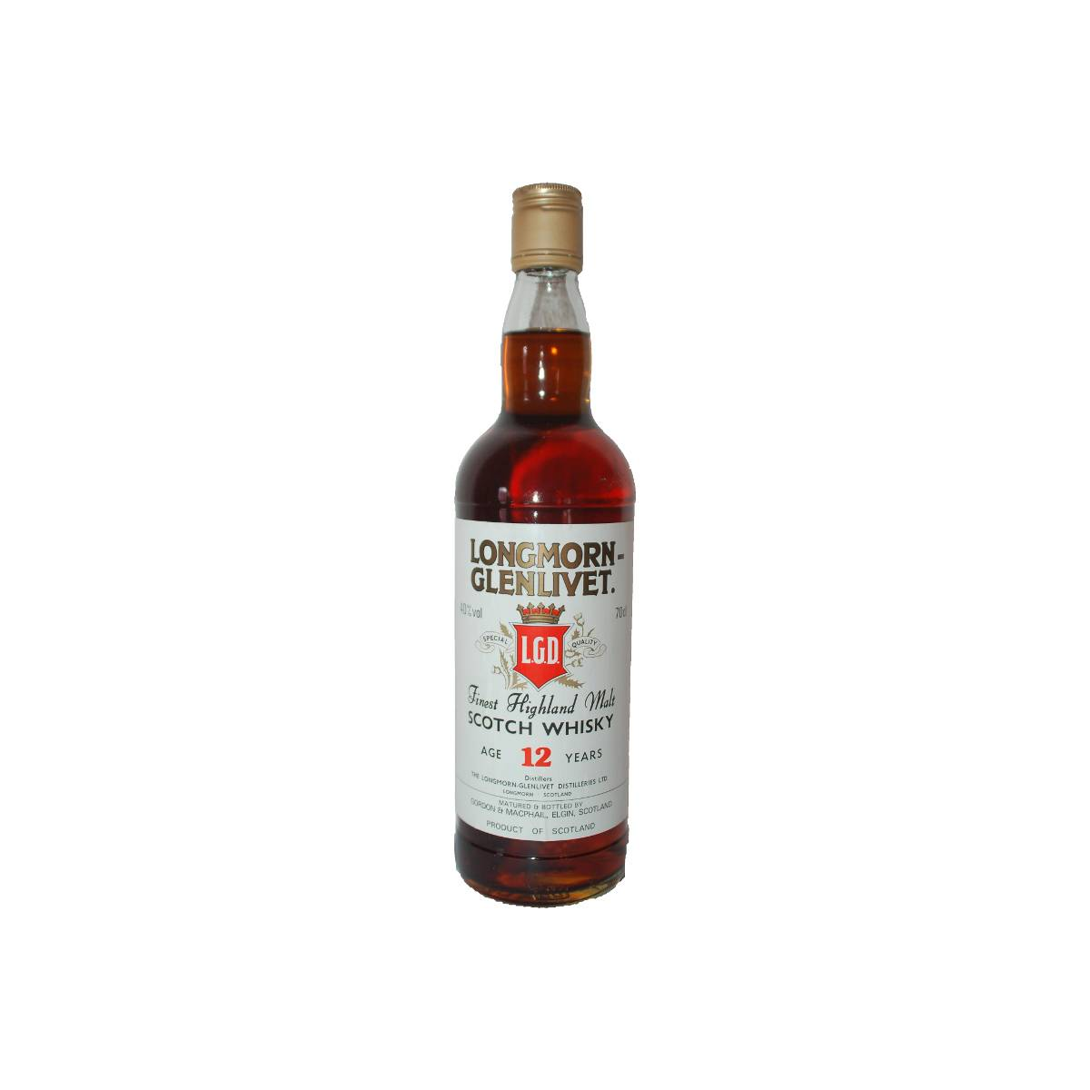 Longmorn Licensed Bottling 12 Years Single Malt Whisky