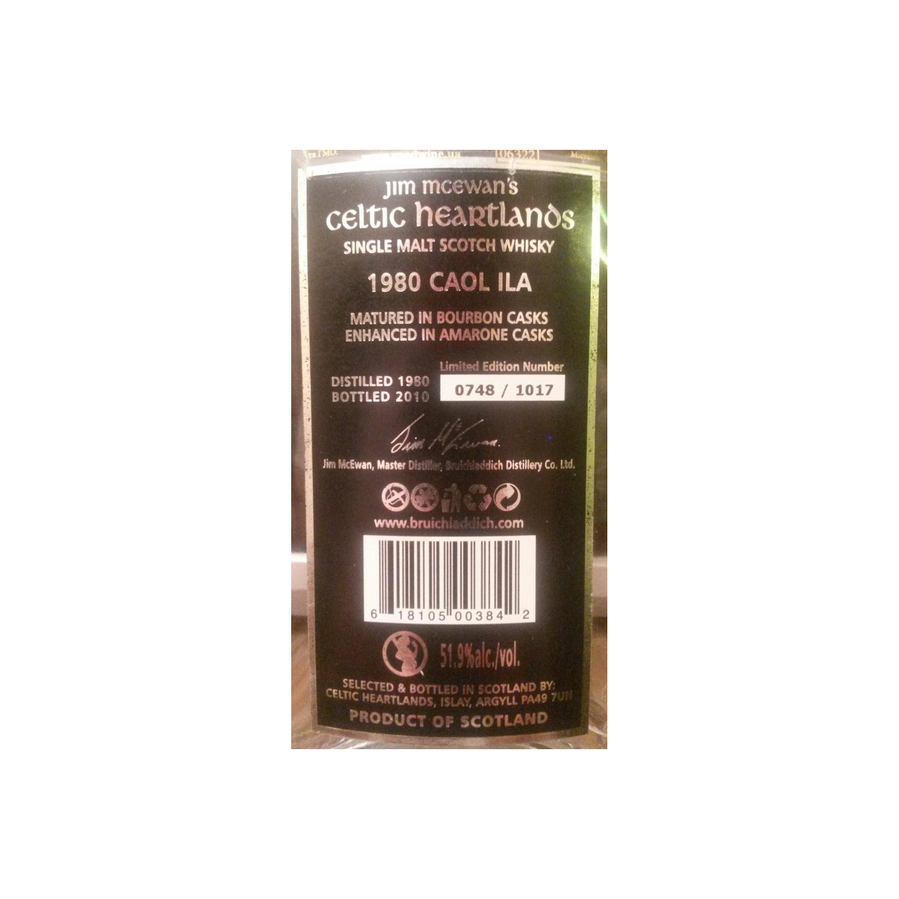Caol Ila 1980 30 Years Single Malt Whisky 2