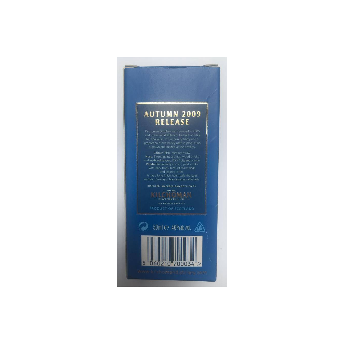 Kilchoman 2006 3 Years Single Malt Whisky 3