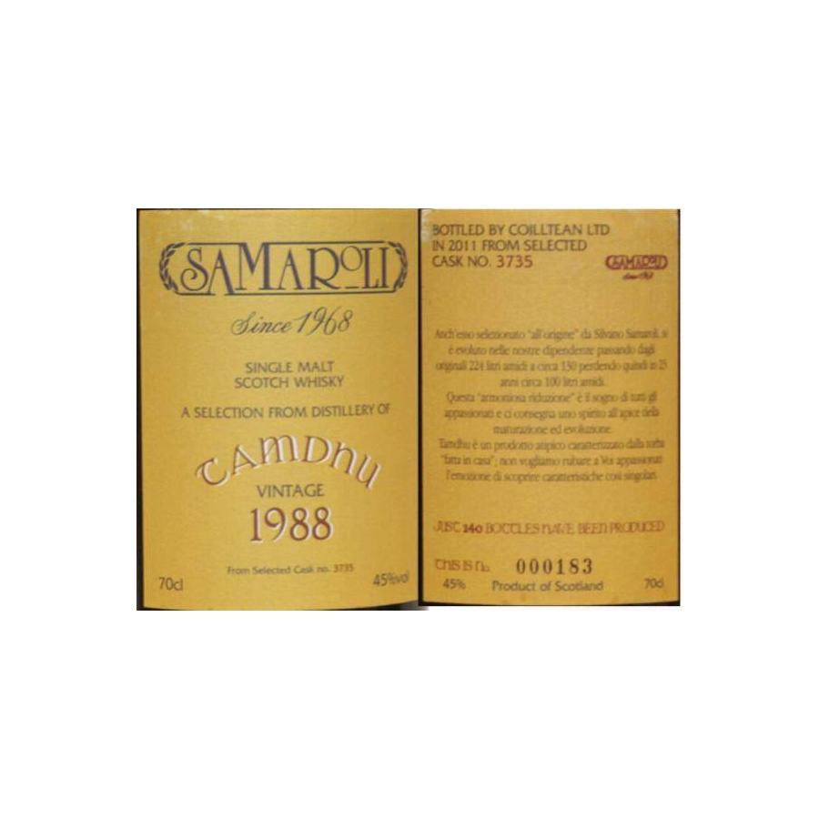Tamdhu 1988 23 Years Single Malt Whisky 2