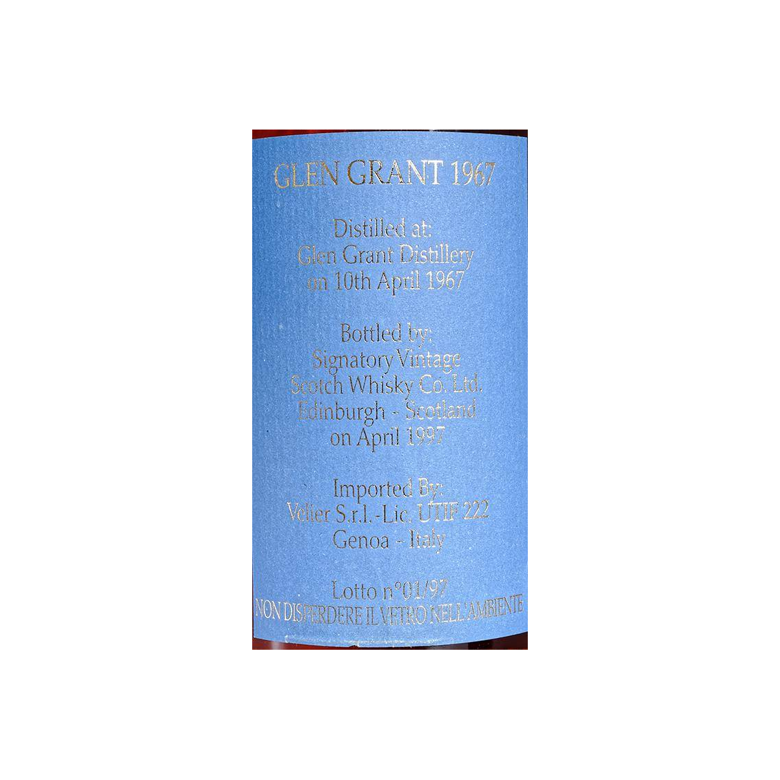 Glen Grant 1967 30 Years Single Malt Whisky 3