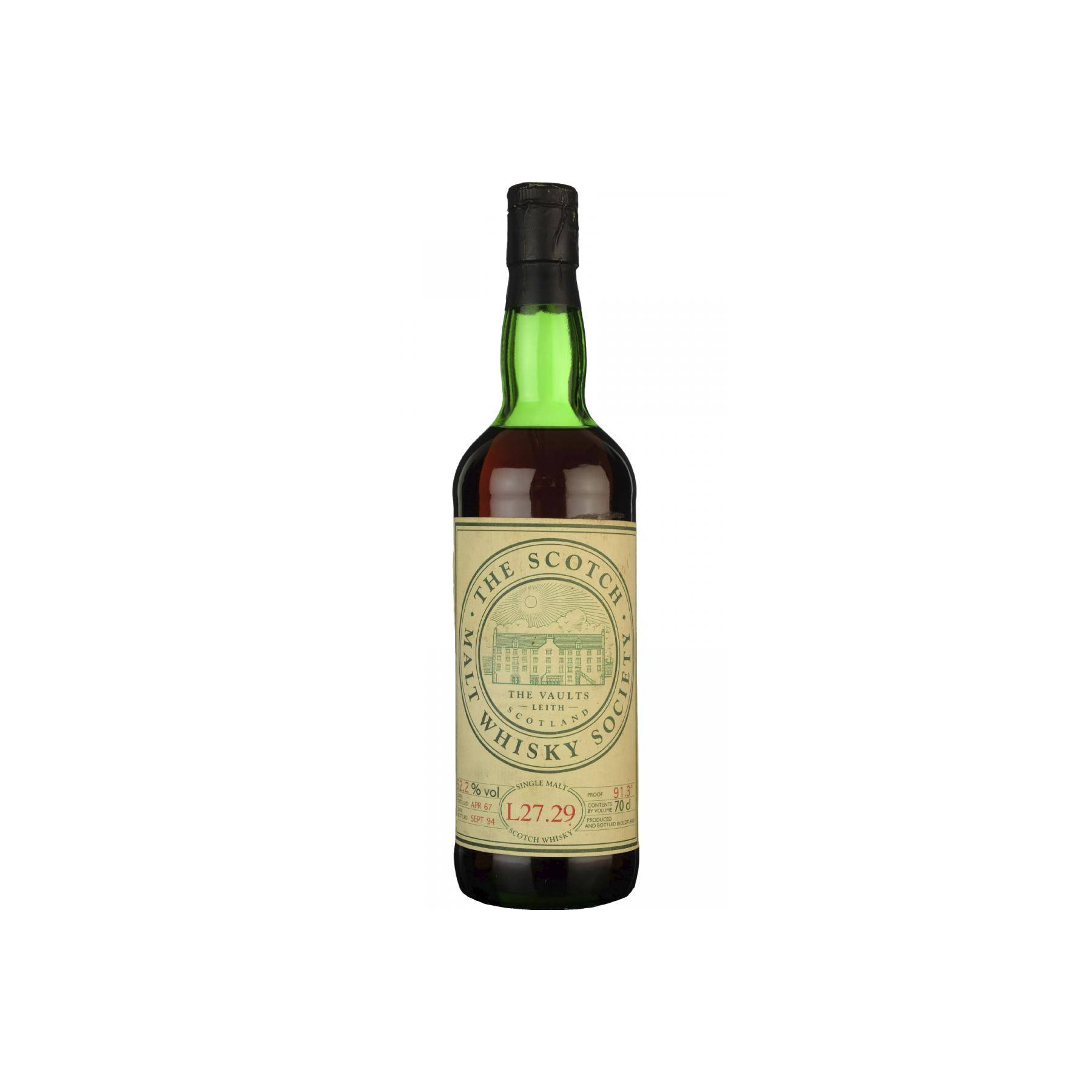 The Scotch Malt Whisky Society 1967 27 Years Single Malt Whisky