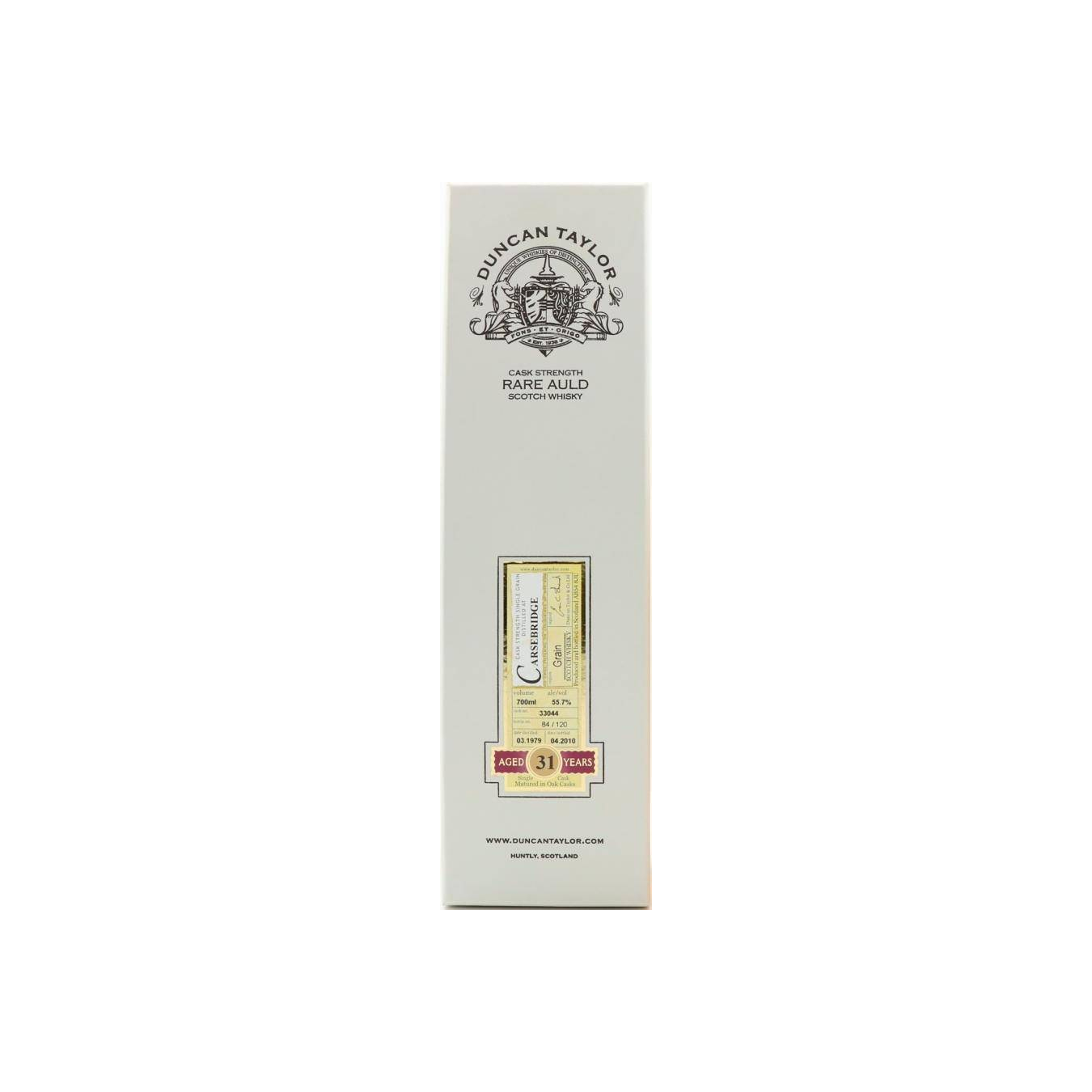 Carsebridge Rare Auld 1979 31 Years Single Grain Whisky 3