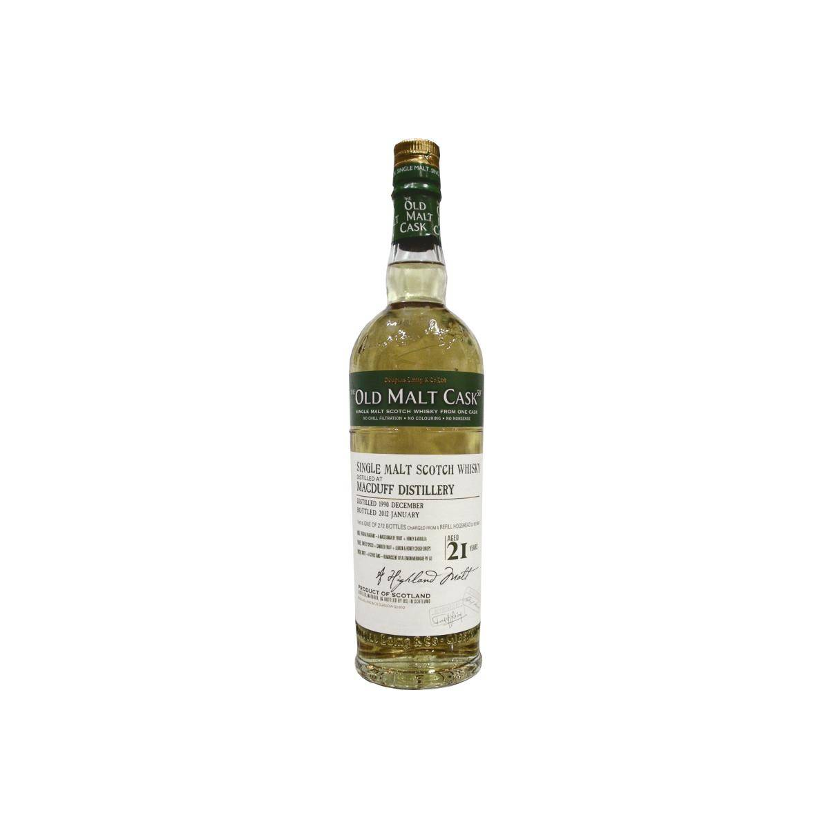 Macduff Old Malt Cask 1990 21 Years Single Malt Whisky