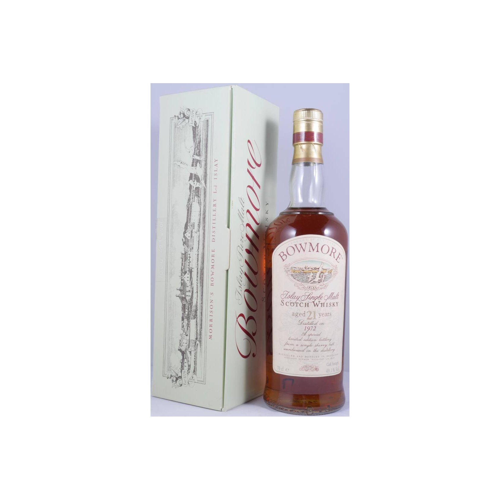 Bowmore 1972 21 Years Single Malt Whisky 2