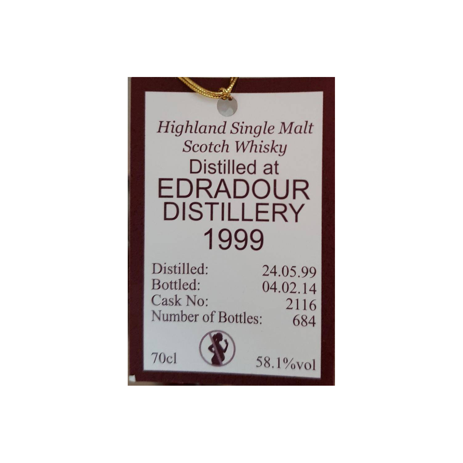 Edradour 1999 14 Years Single Malt Whisky 2
