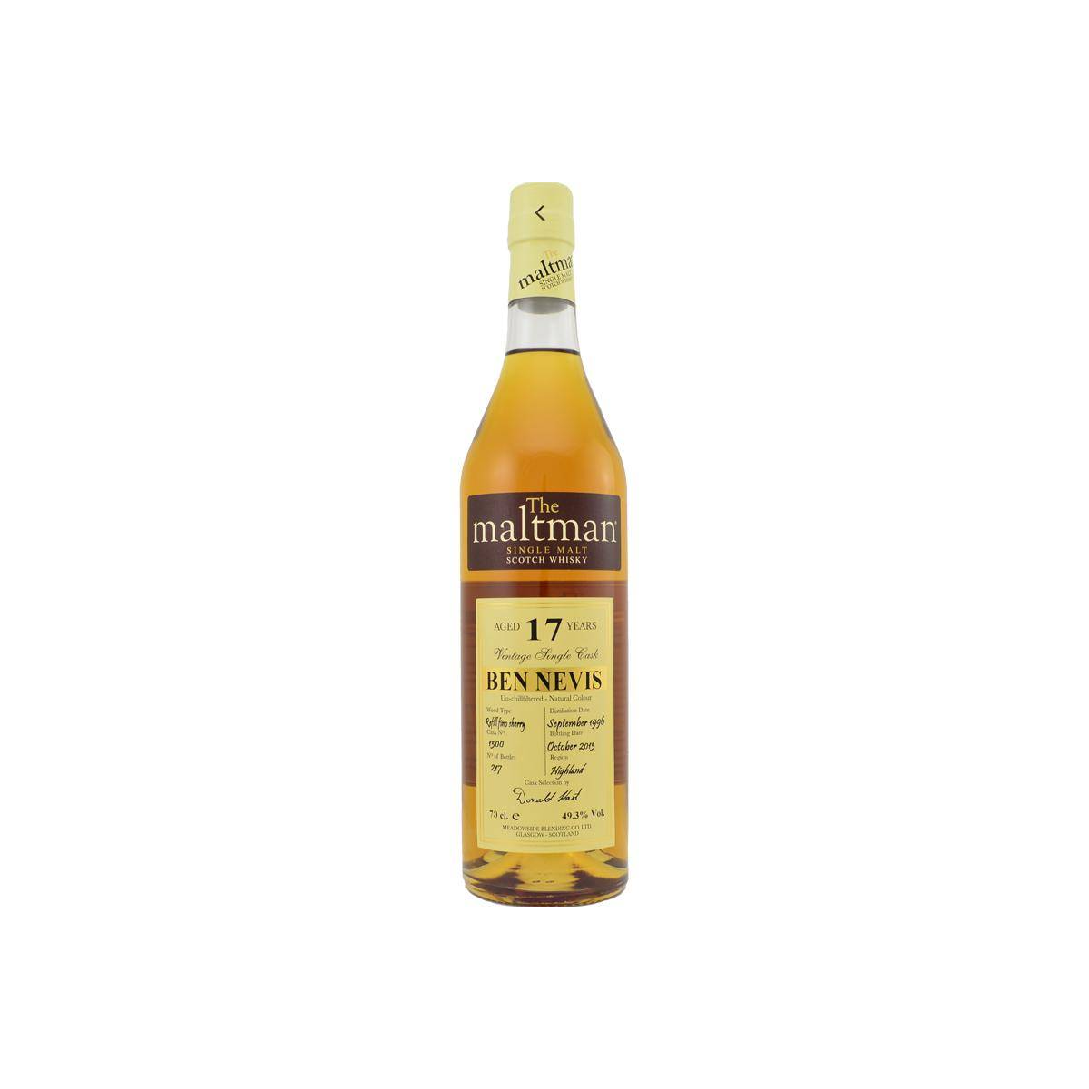 Ben Nevis 1996 17 Years Single Malt Whisky