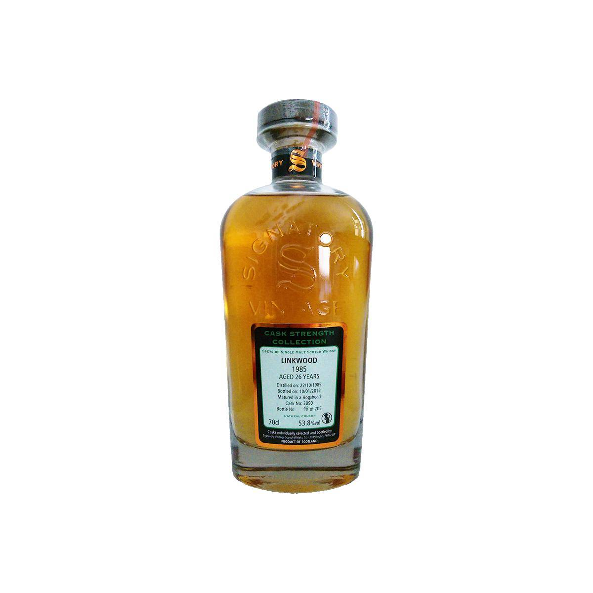 Linkwood Cask Strength Collection 1985 26 Years Single Malt Whisky