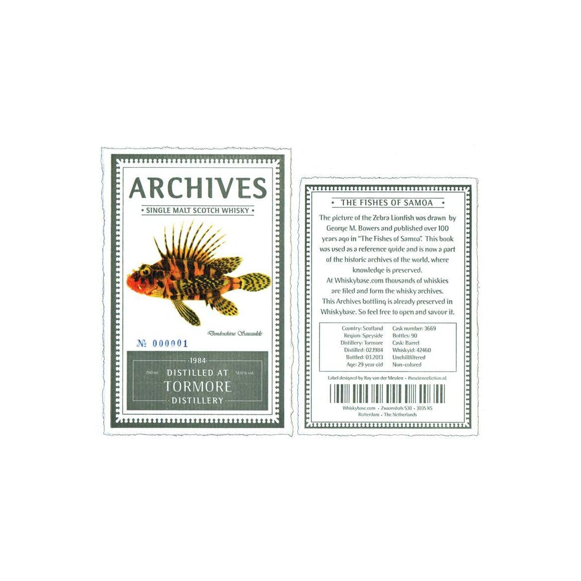 Tormore 1984 29 Years Single Malt Whisky 2