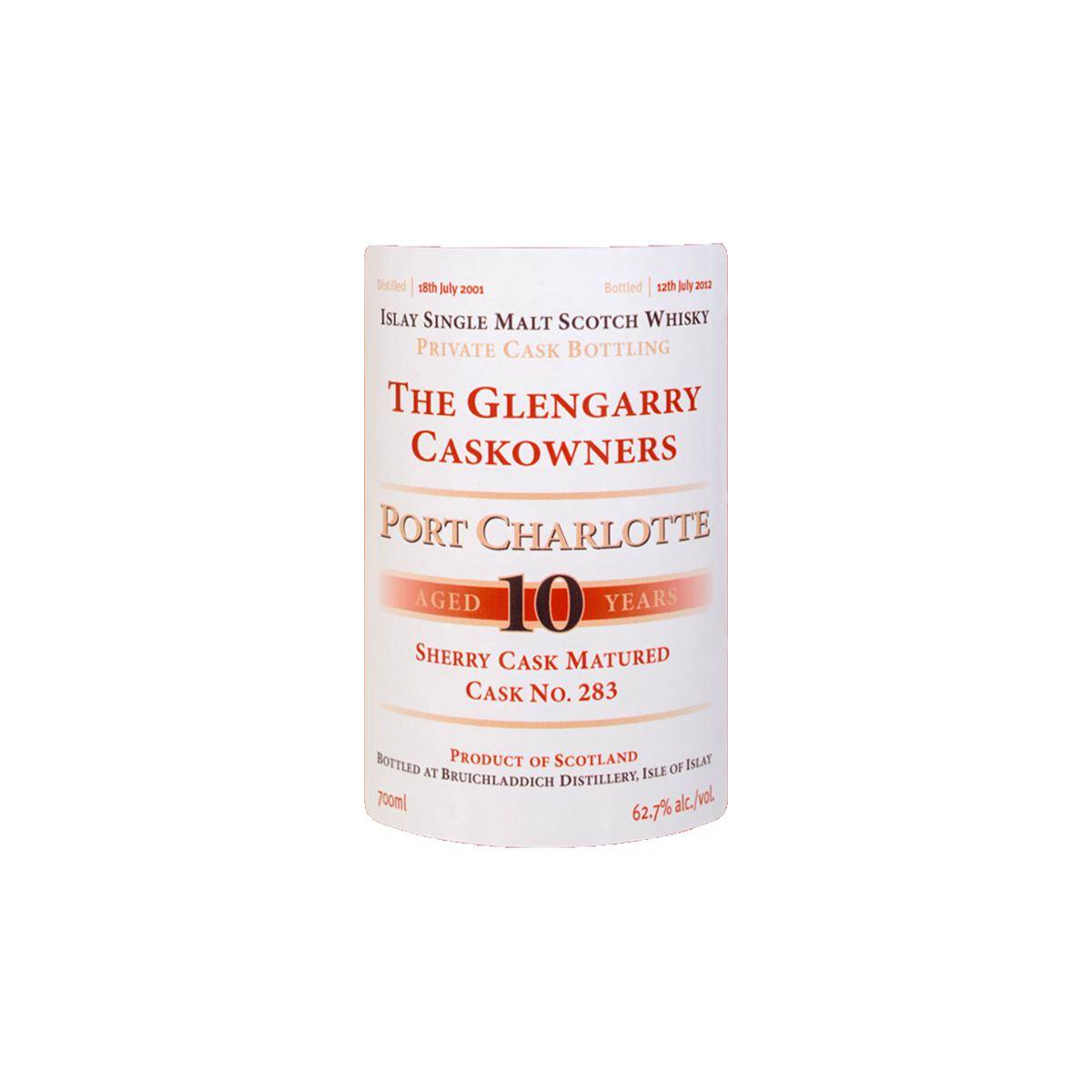 Port Charlotte 2001 10 Years Single Malt Whisky 2