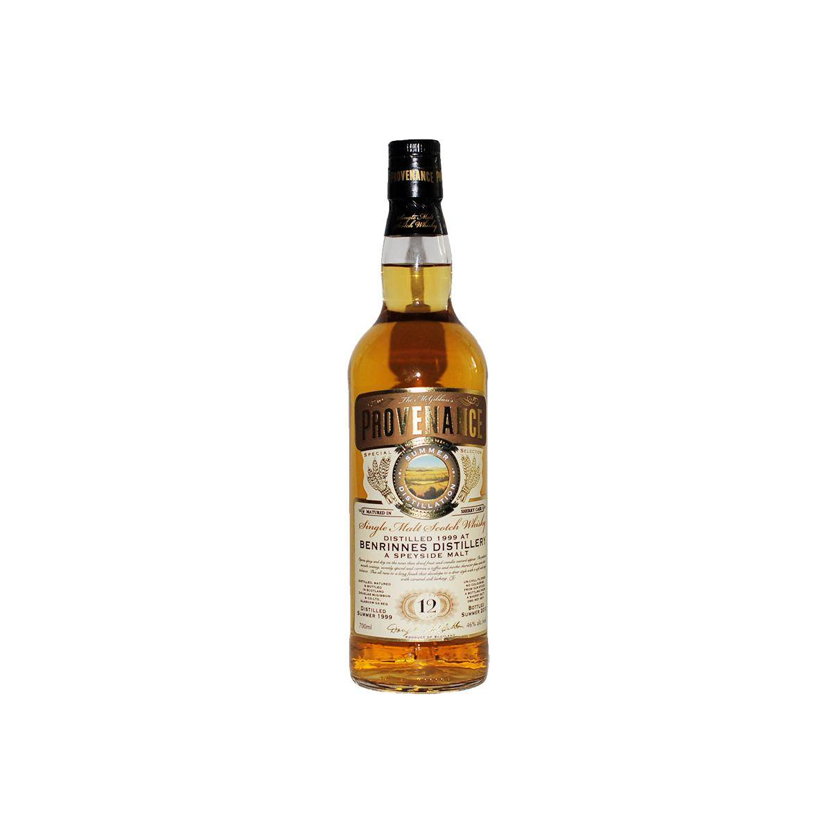 Benrinnes McGibbon's Provenance 1999 12 Years Single Malt Whisky 2