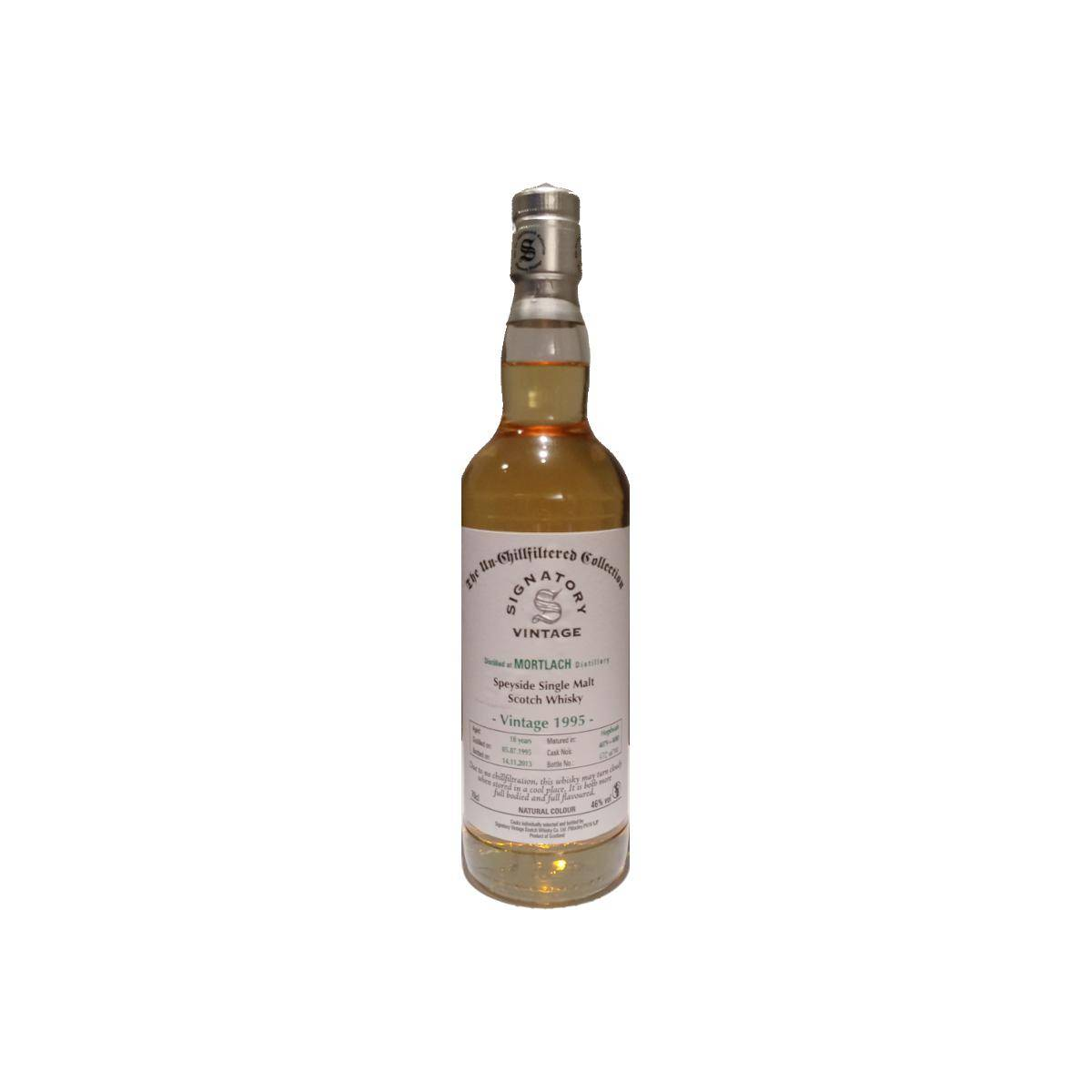 Mortlach The Un-Chillfiltered Collection 1995 18 Years Single Malt Whisky