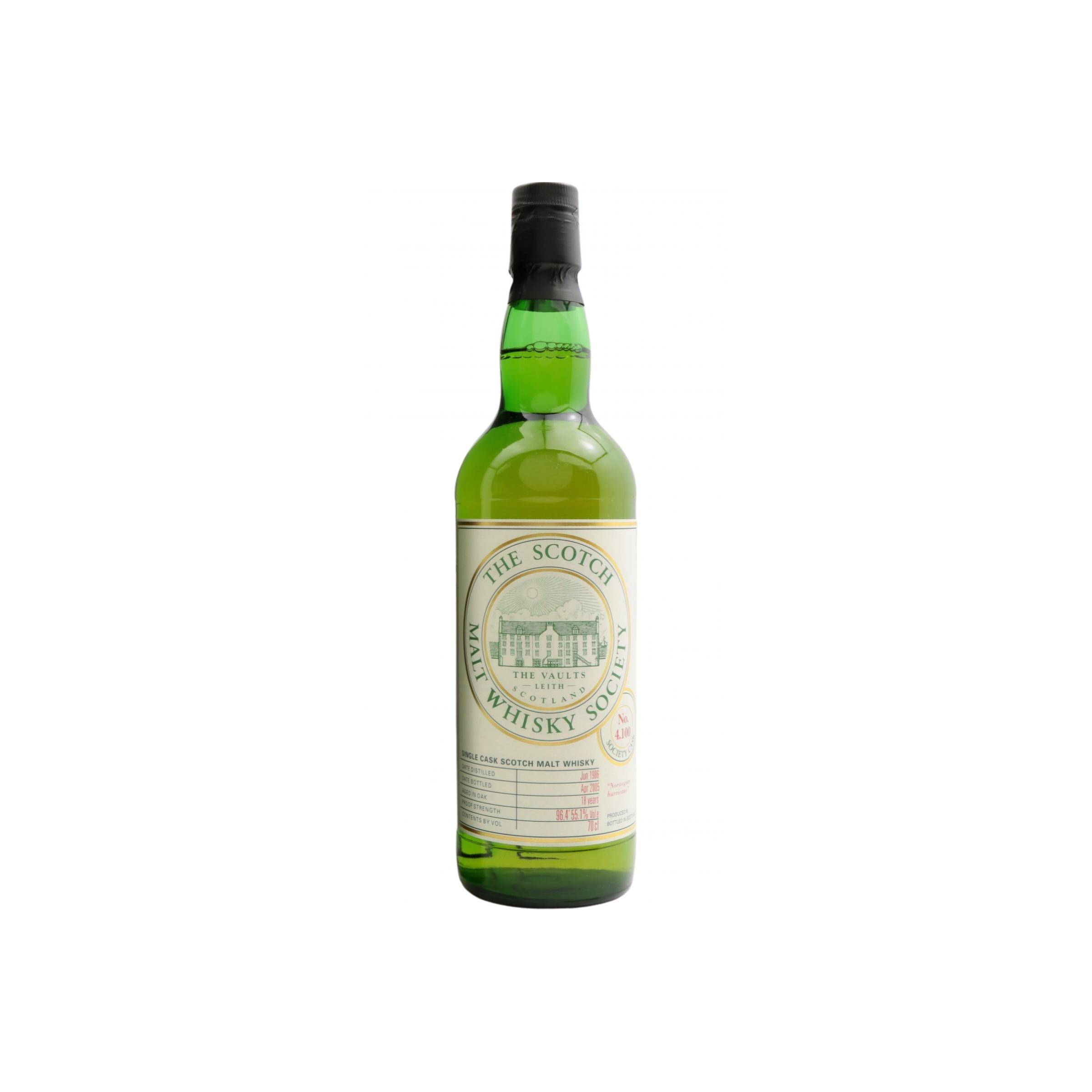 The Scotch Malt Whisky Society 1986 18 Years Single Malt Whisky