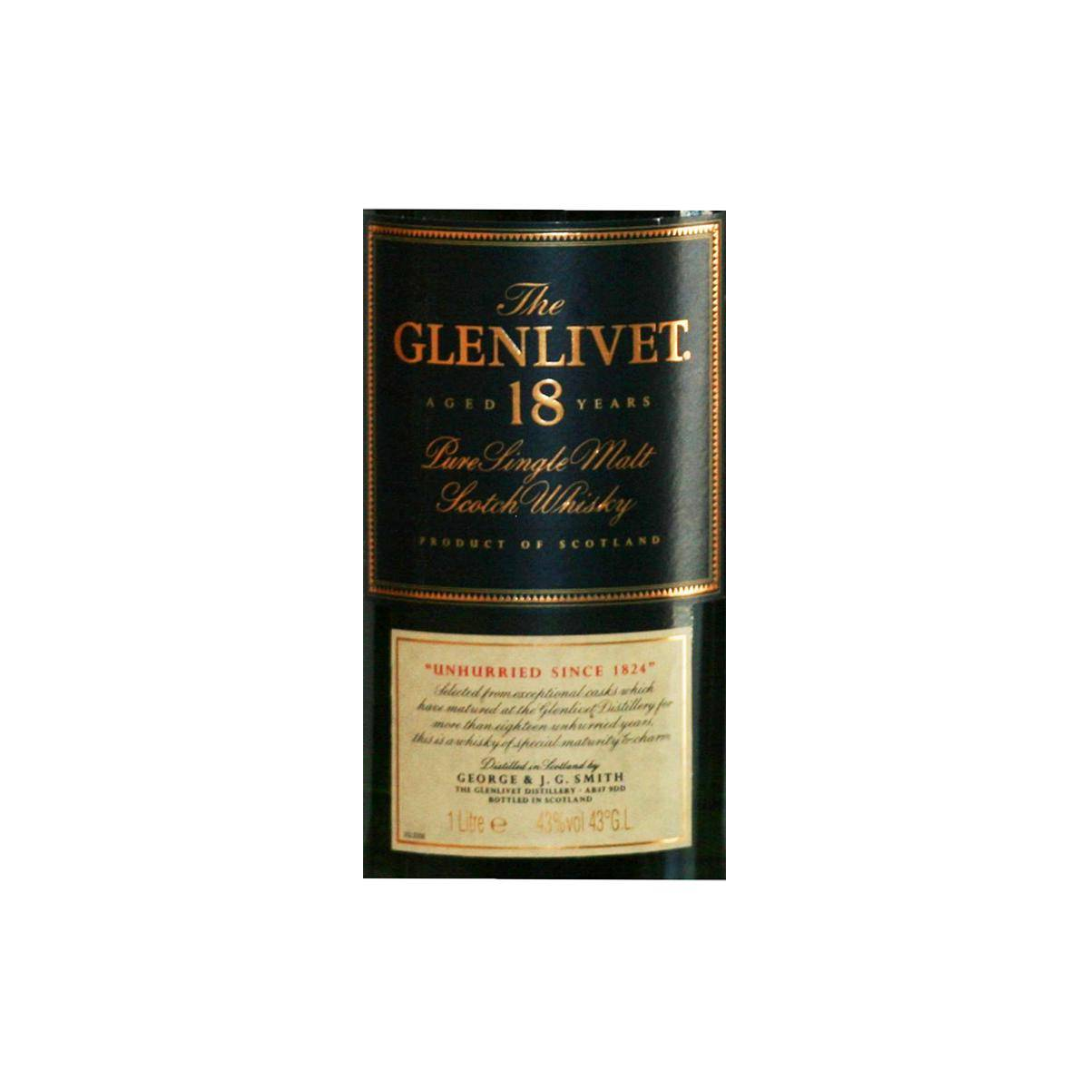 The Glenlivet 18 Years Single Malt Whisky