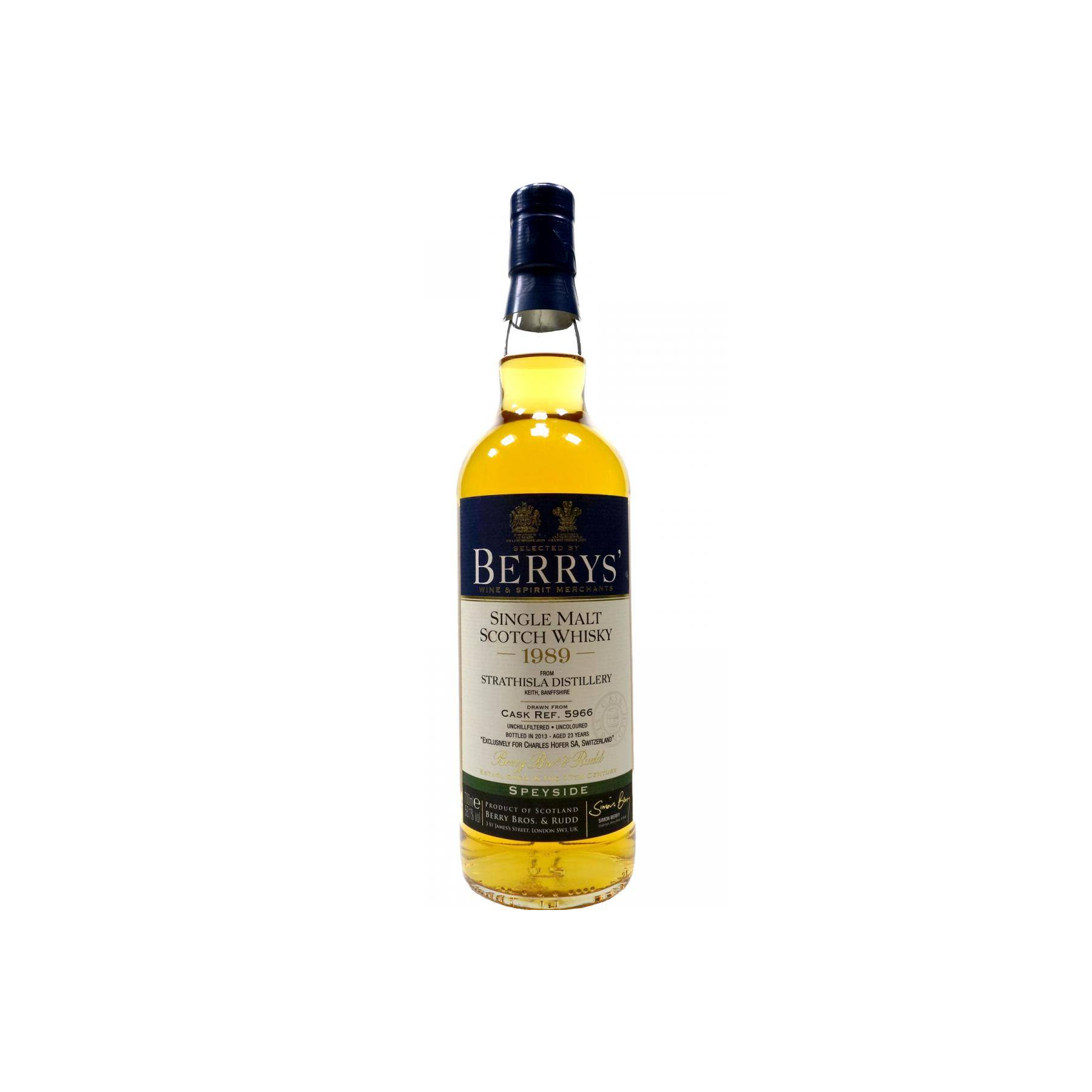 Strathisla 1989 23 Years Single Malt Whisky