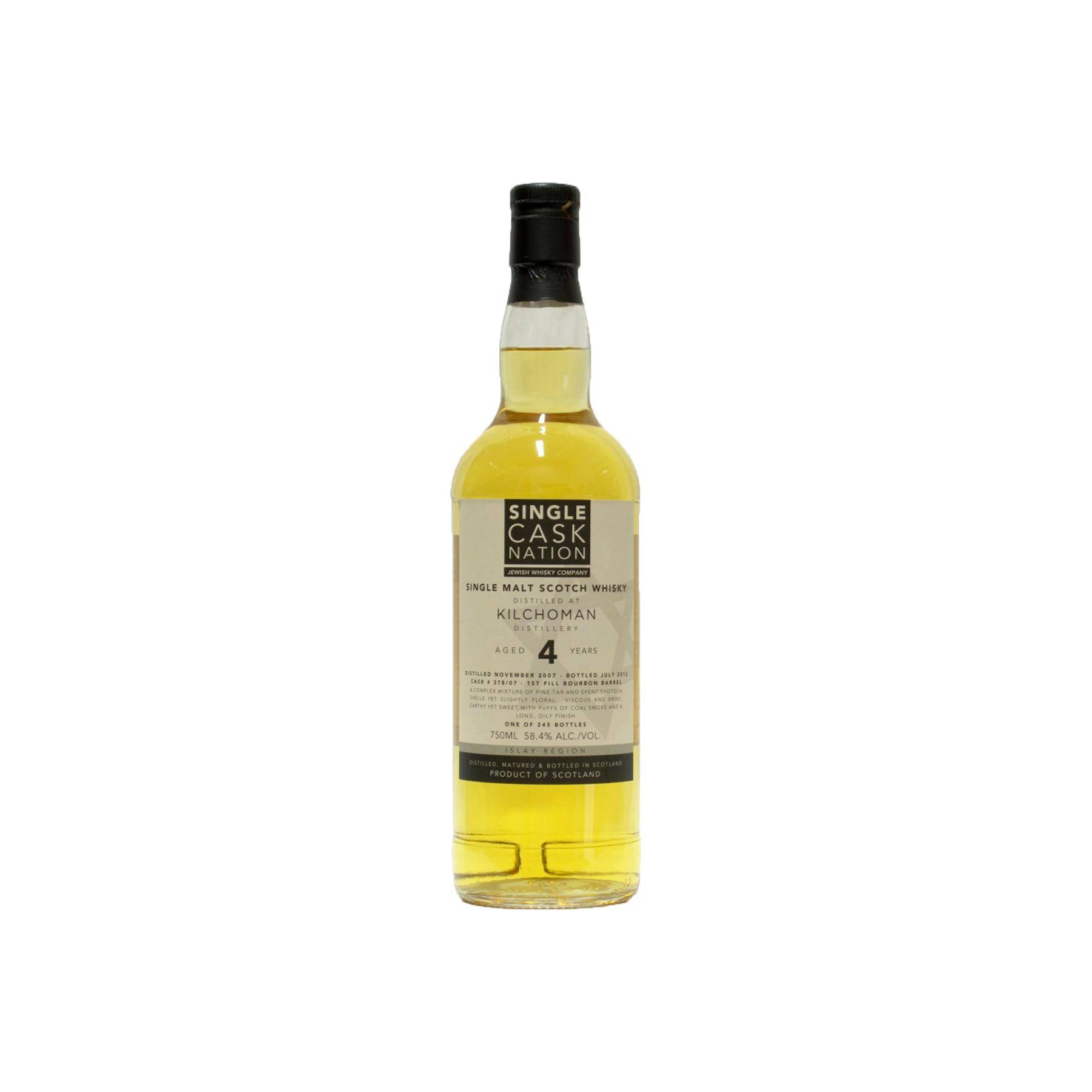 Kilchoman 2007 4 Years Single Malt Whisky 3