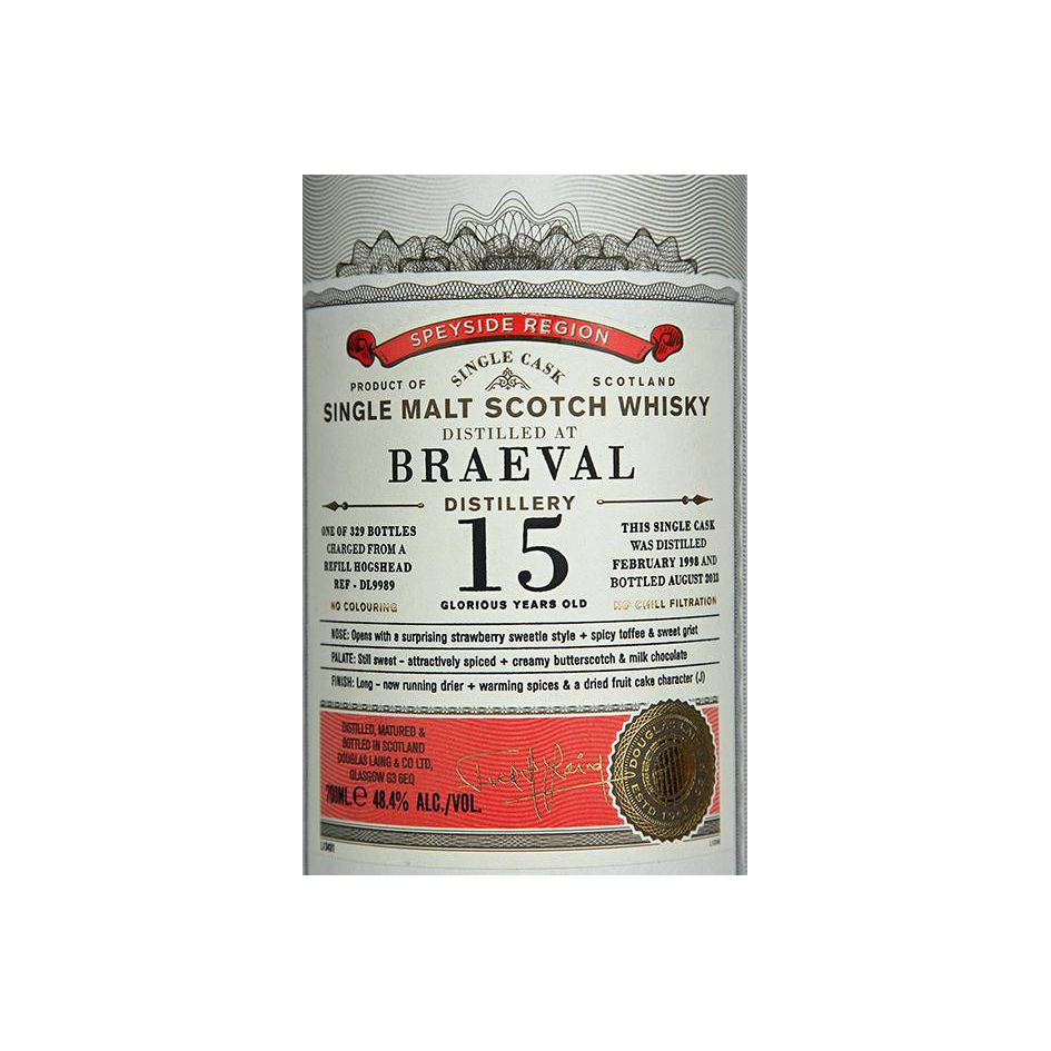 Braeval Old Particular 1998 15 Years Single Malt Whisky 3