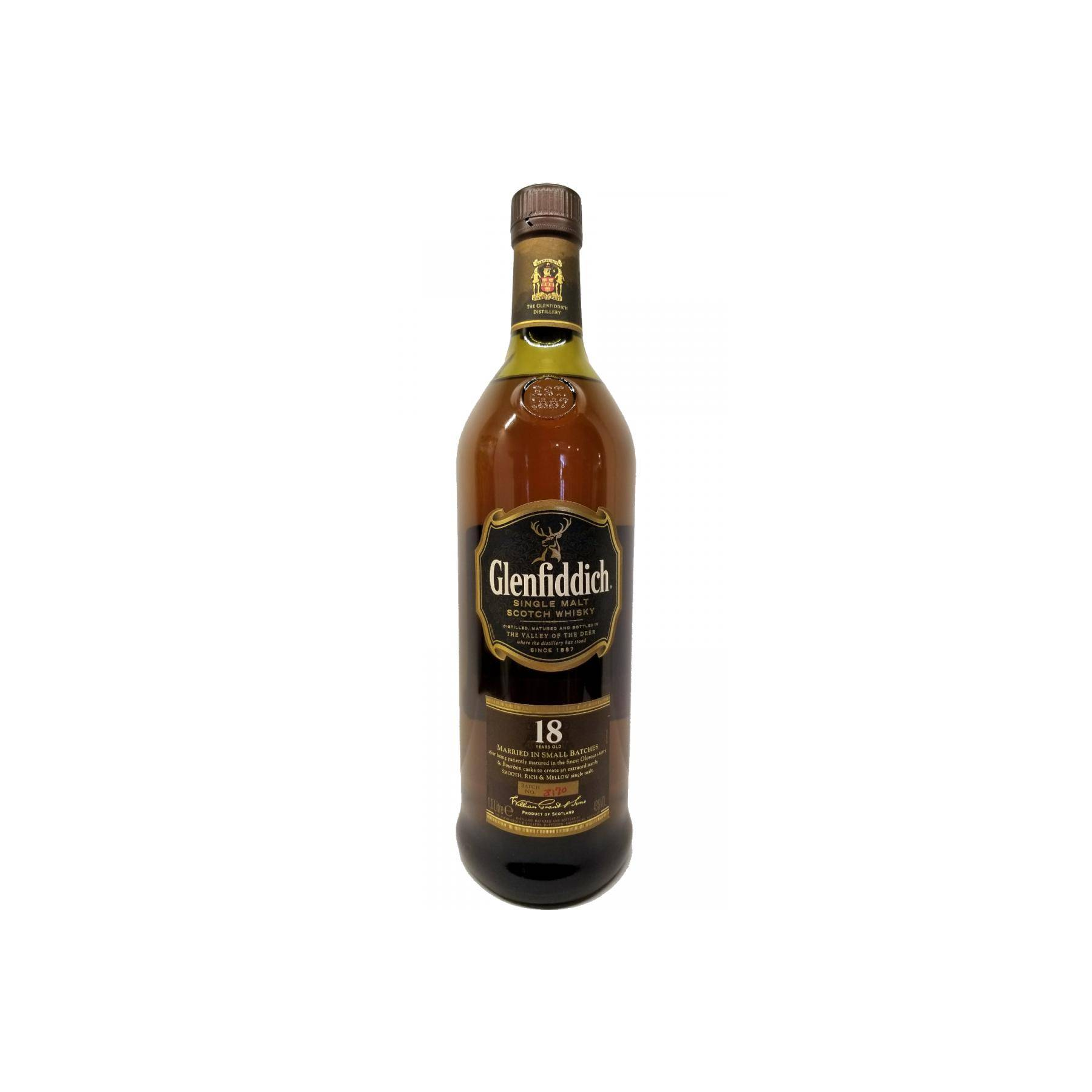 Glenfiddich 18 Years Single Malt Whisky