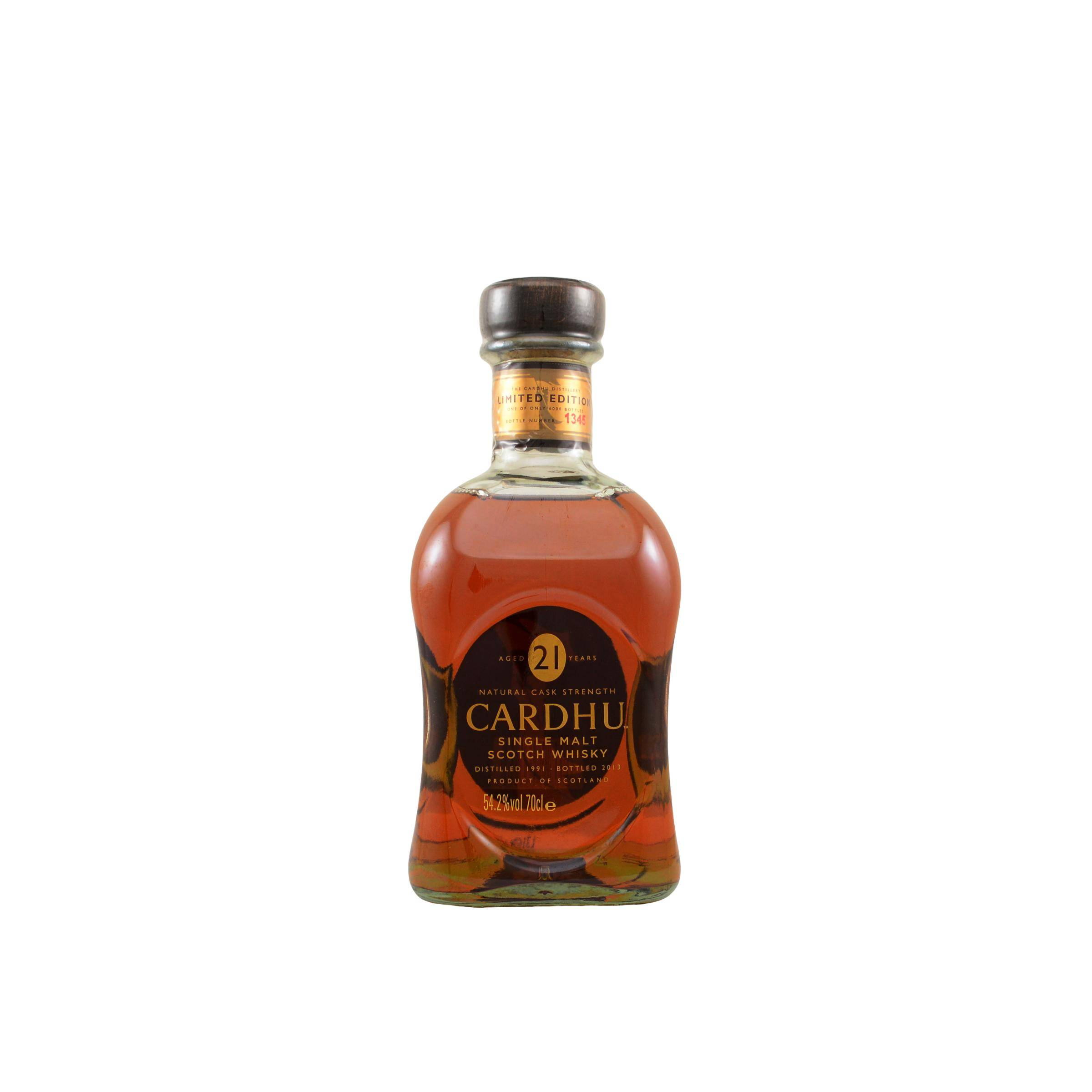 Cardhu 1991 21 Years Single Malt Whisky