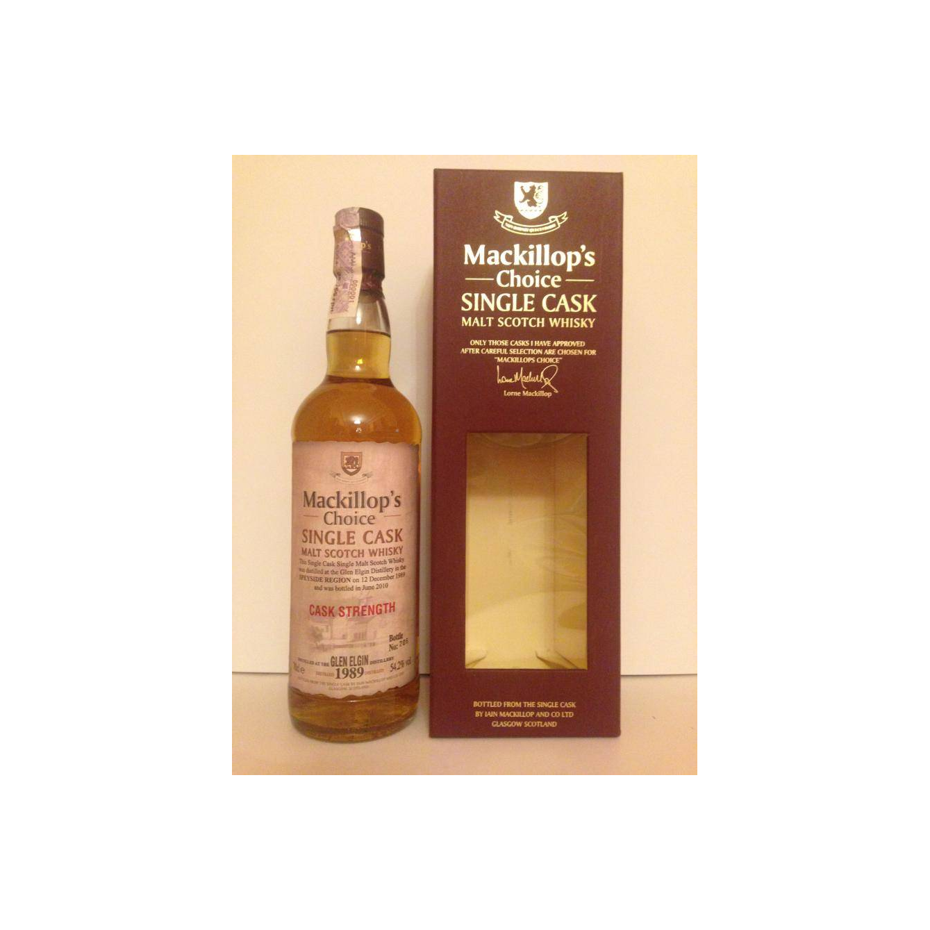 Glen Elgin Single Cask 1989 20 Years Single Malt Whisky 3