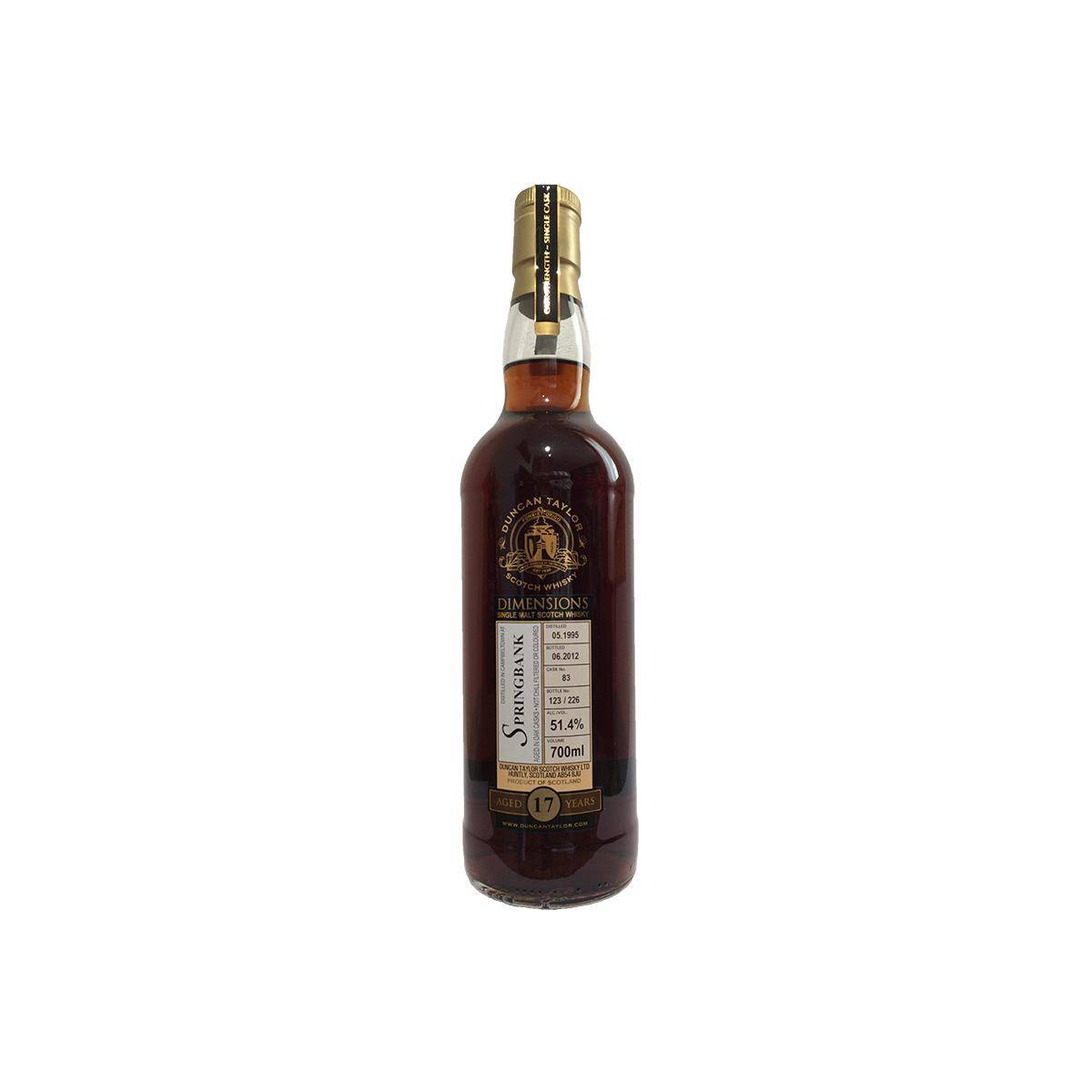 Springbank Dimensions 1995 17 Years Single Malt Whisky