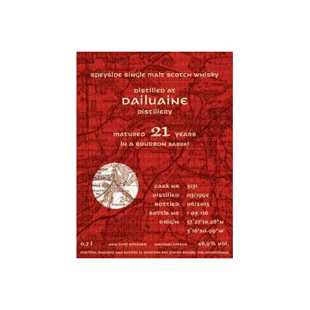 Dailuaine 1992 21 Years Single Malt Whisky 2