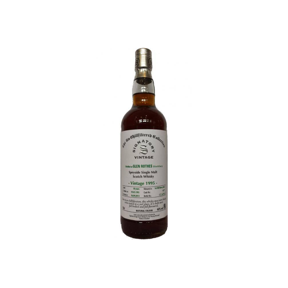 The Glenrothes The Un-Chillfiltered Collection 1995 18 Years Single Malt Whisky