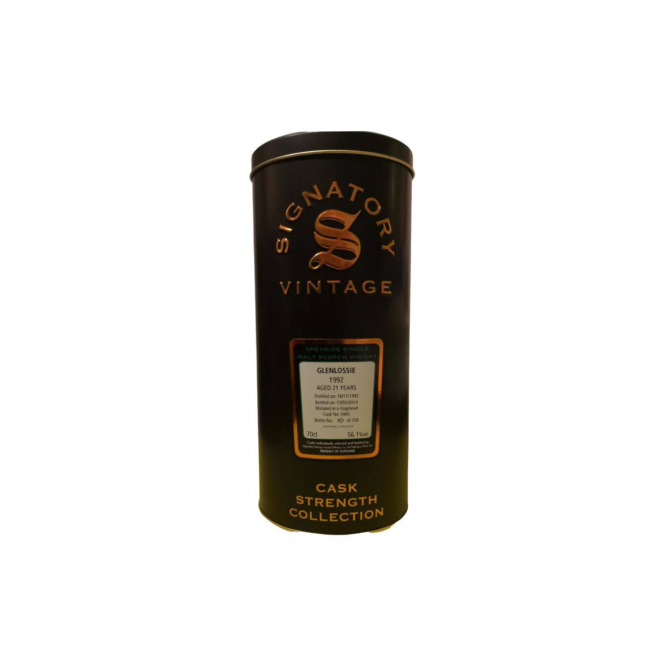 Glenlossie Cask Strength Collection 1992 21 Years Single Malt Whisky 2