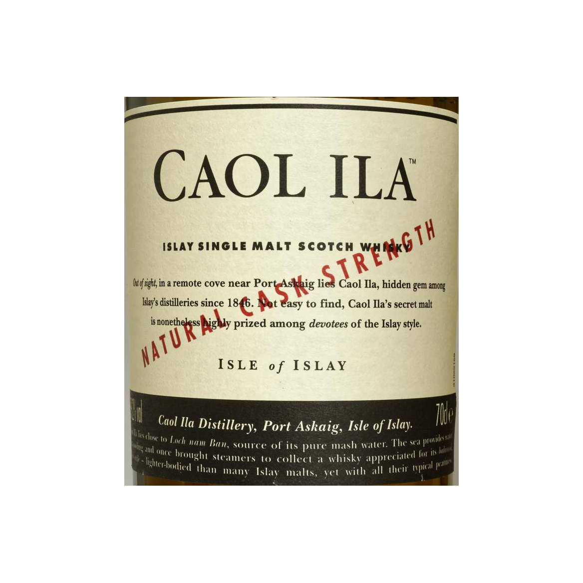 Caol Ila Single Malt Whisky 2