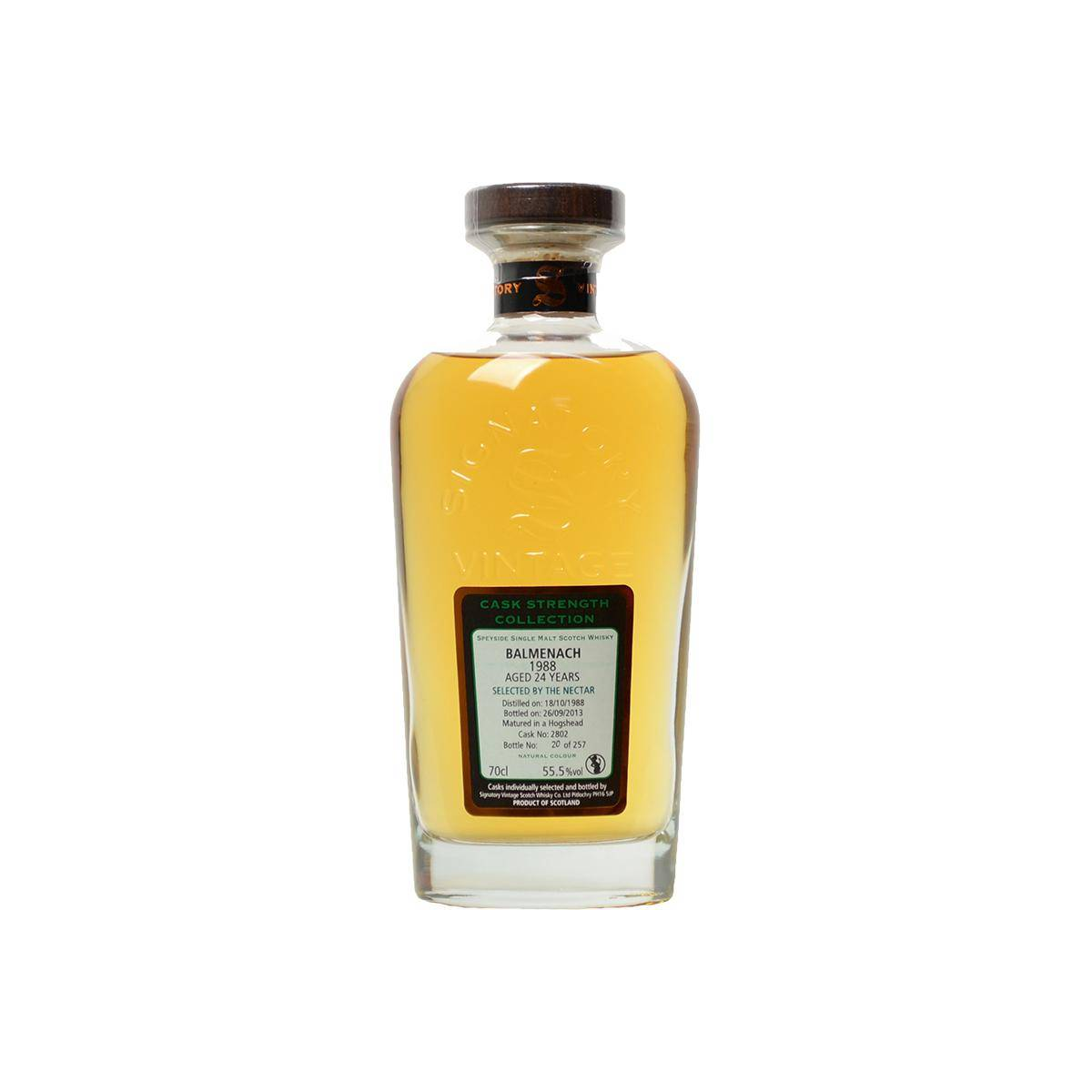 Balmenach Cask Strength Collection 1988 24 Years Single Malt Whisky