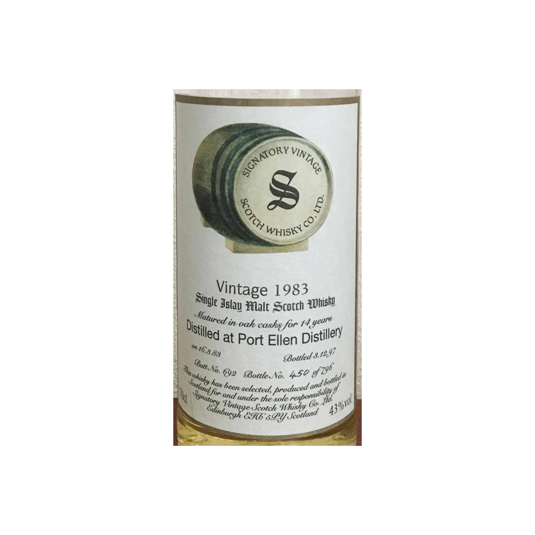 Port Ellen Vintage Collection 1983 14 Years Single Malt Whisky