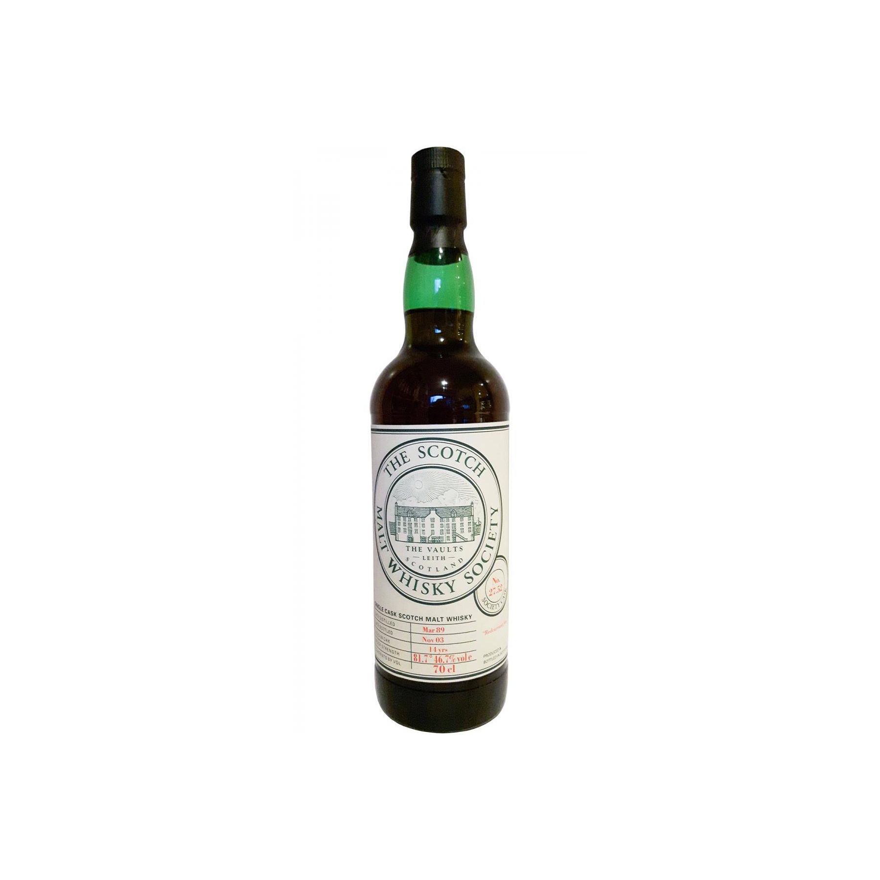 The Scotch Malt Whisky Society 1989 14 Years Single Malt Whisky