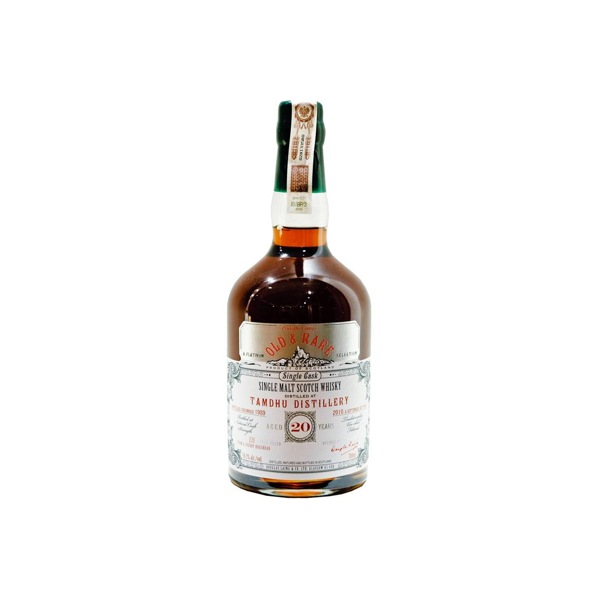 Tamdhu 1989 20 Years Single Malt Whisky