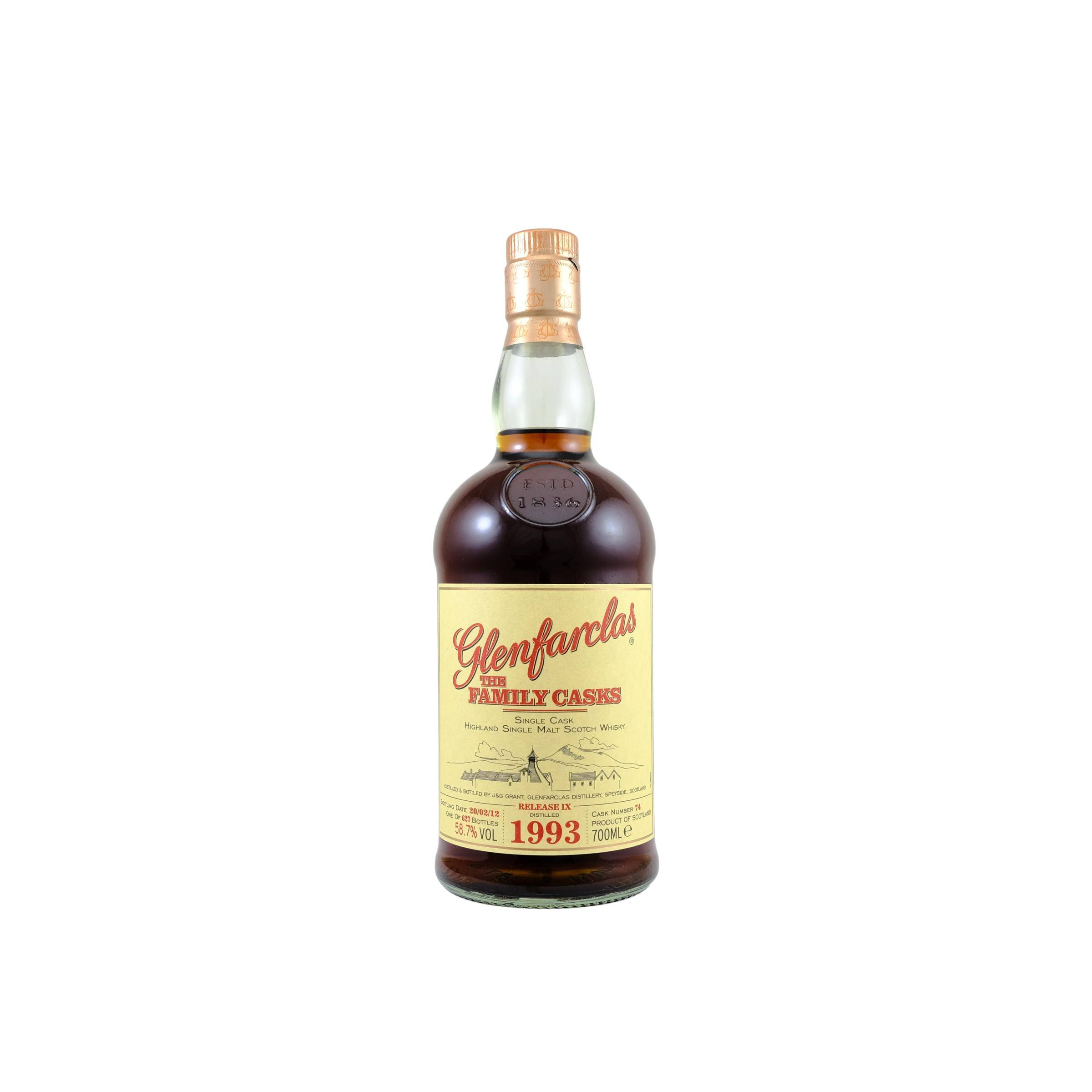 Glenfarclas 1993 18 Years Single Malt Whisky