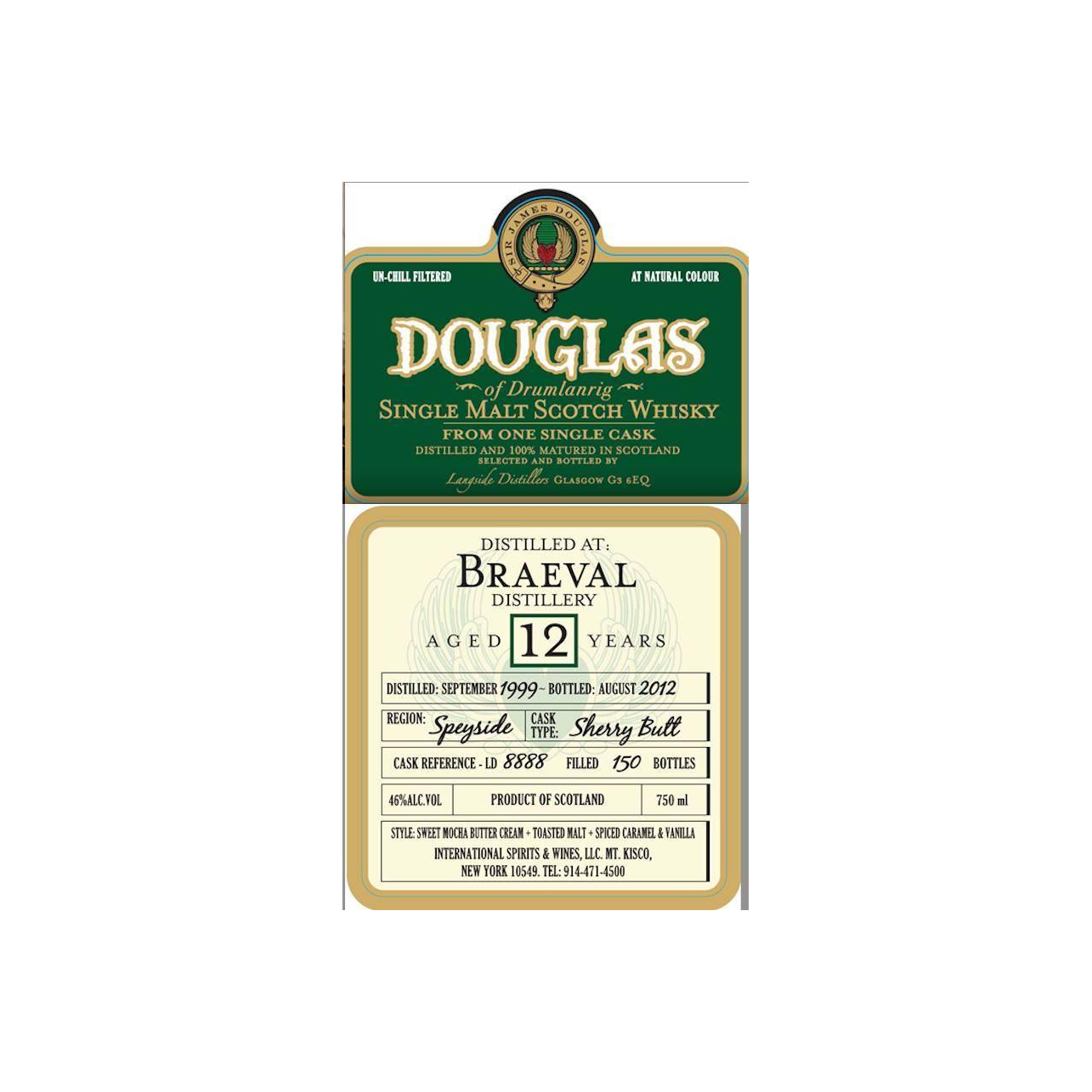 Braeval 1999 12 Years Single Malt Whisky 2