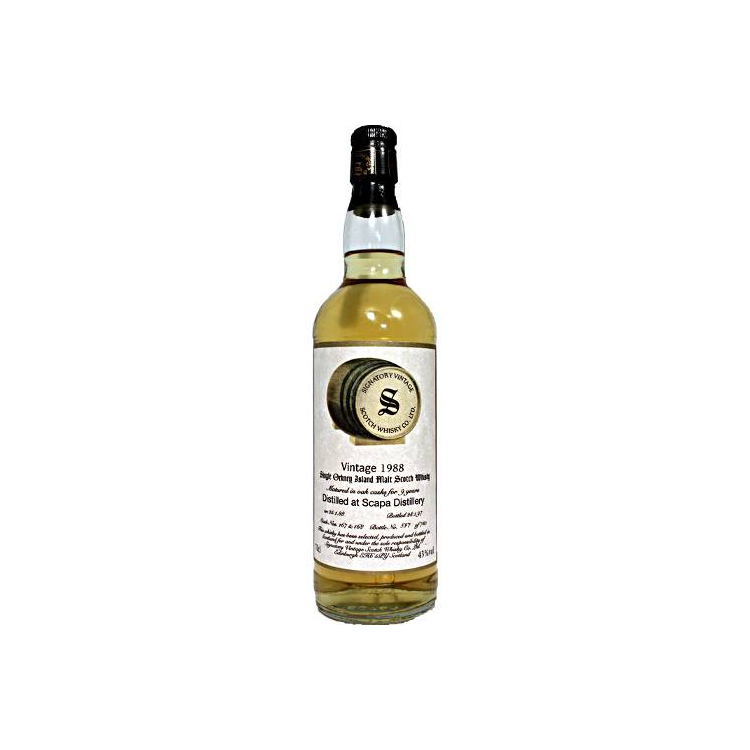Scapa Vintage Collection 1988 9 Years Single Malt Whisky