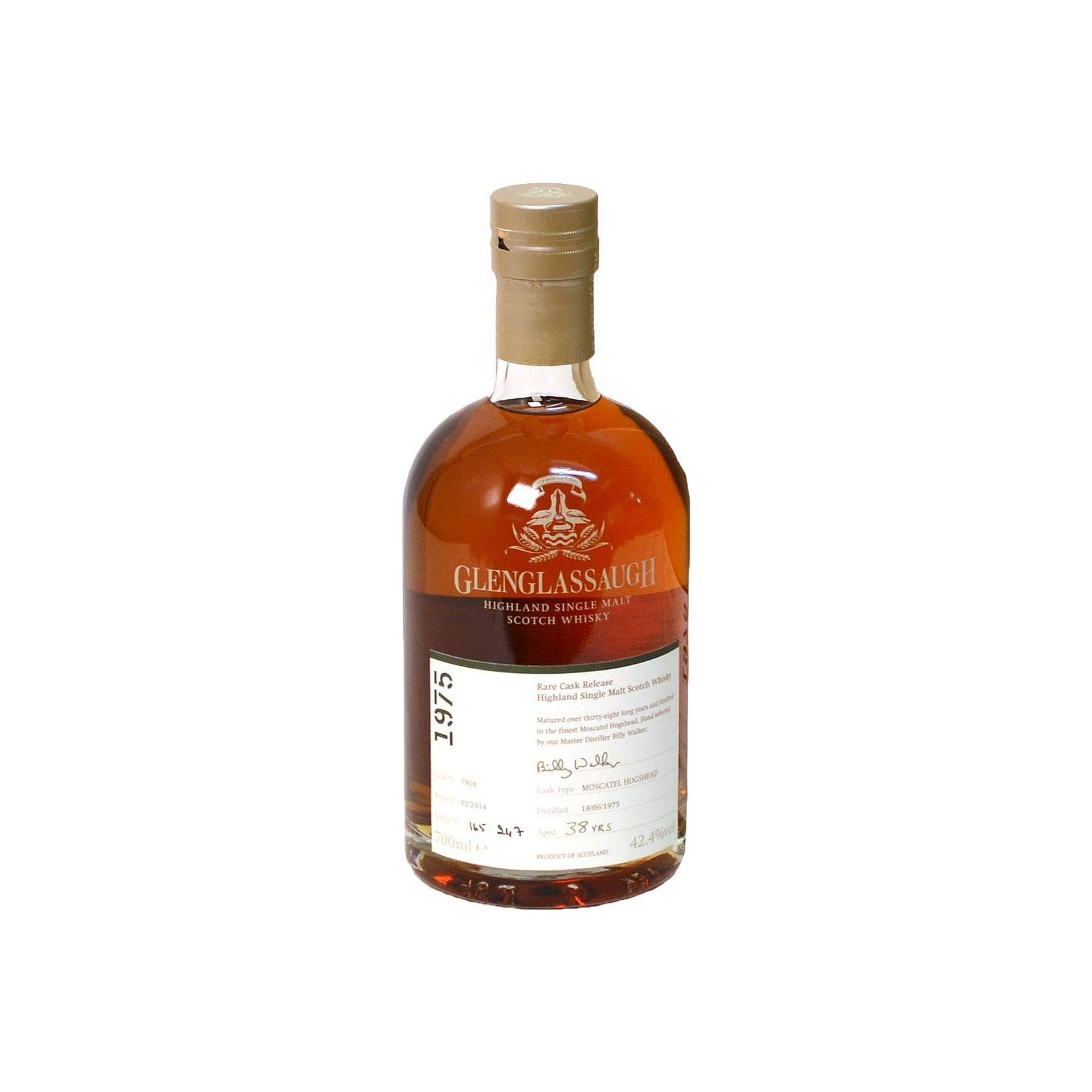 Glenglassaugh 1975 38 Years Single Malt Whisky