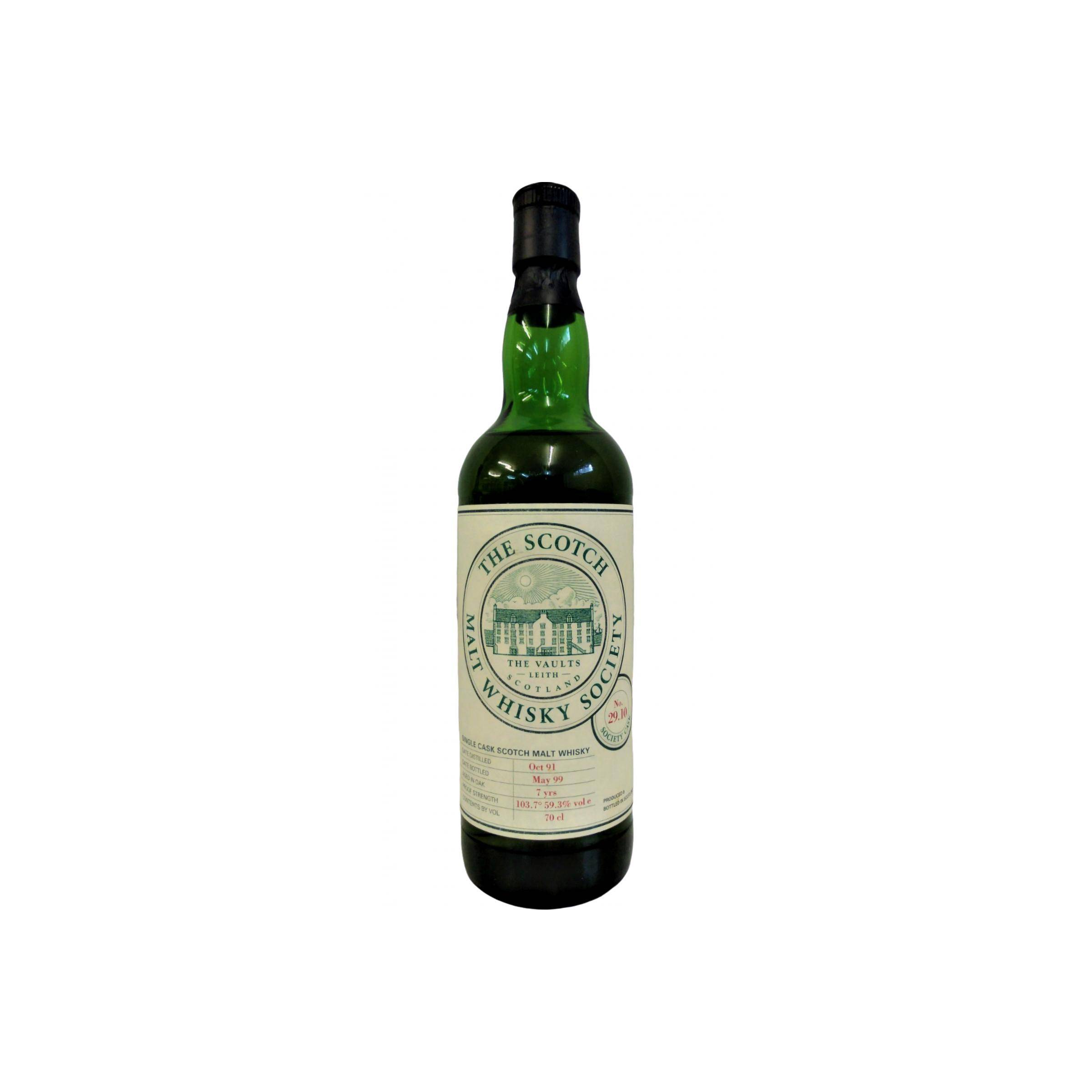 The Scotch Malt Whisky Society 1991 7 Years Single Malt Whisky