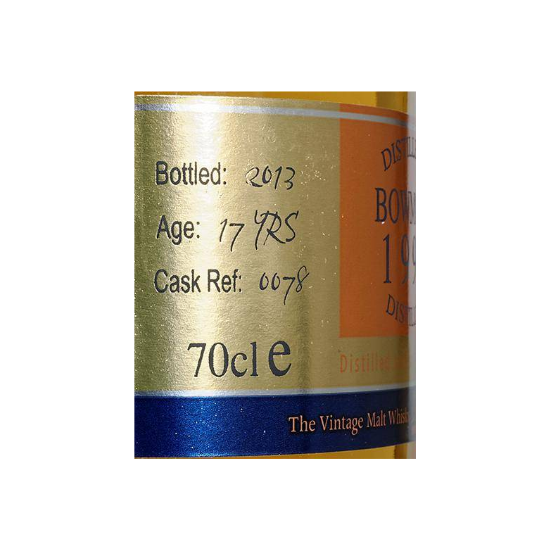 Bowmore The Cooper's Choice 1995 17 Years Single Malt Whisky 3