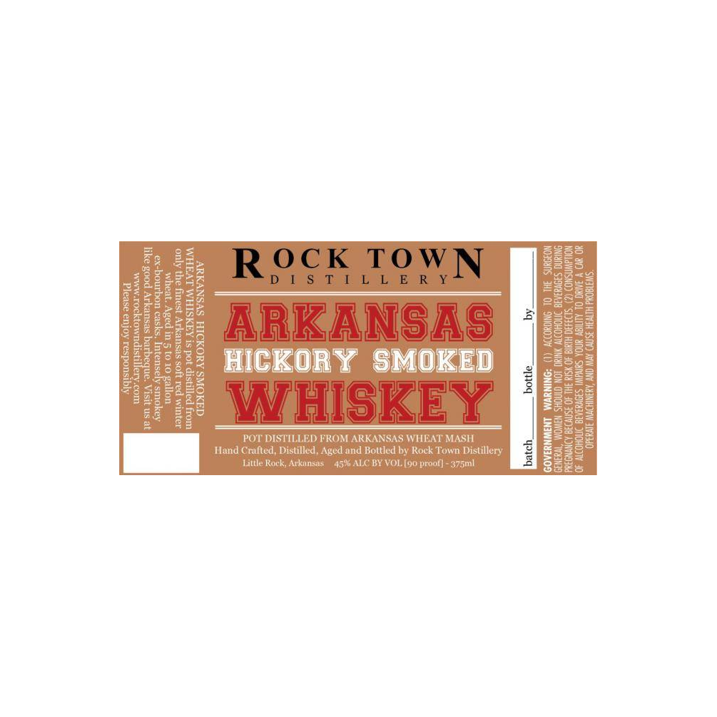 Rock Town Arkansas Hickory Smoked Whiskey 2