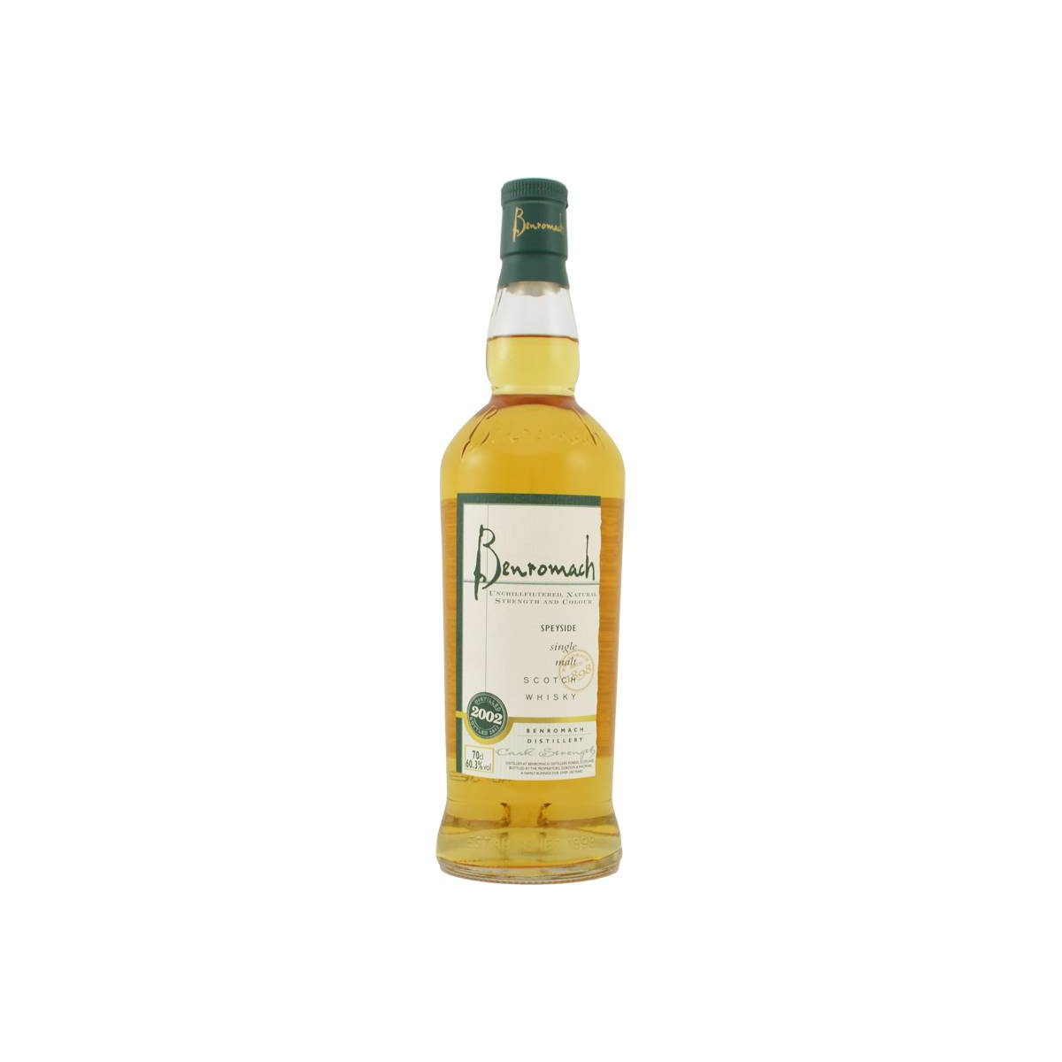 Benromach Cask Strength Collection 2002 10 Years Single Malt Whisky