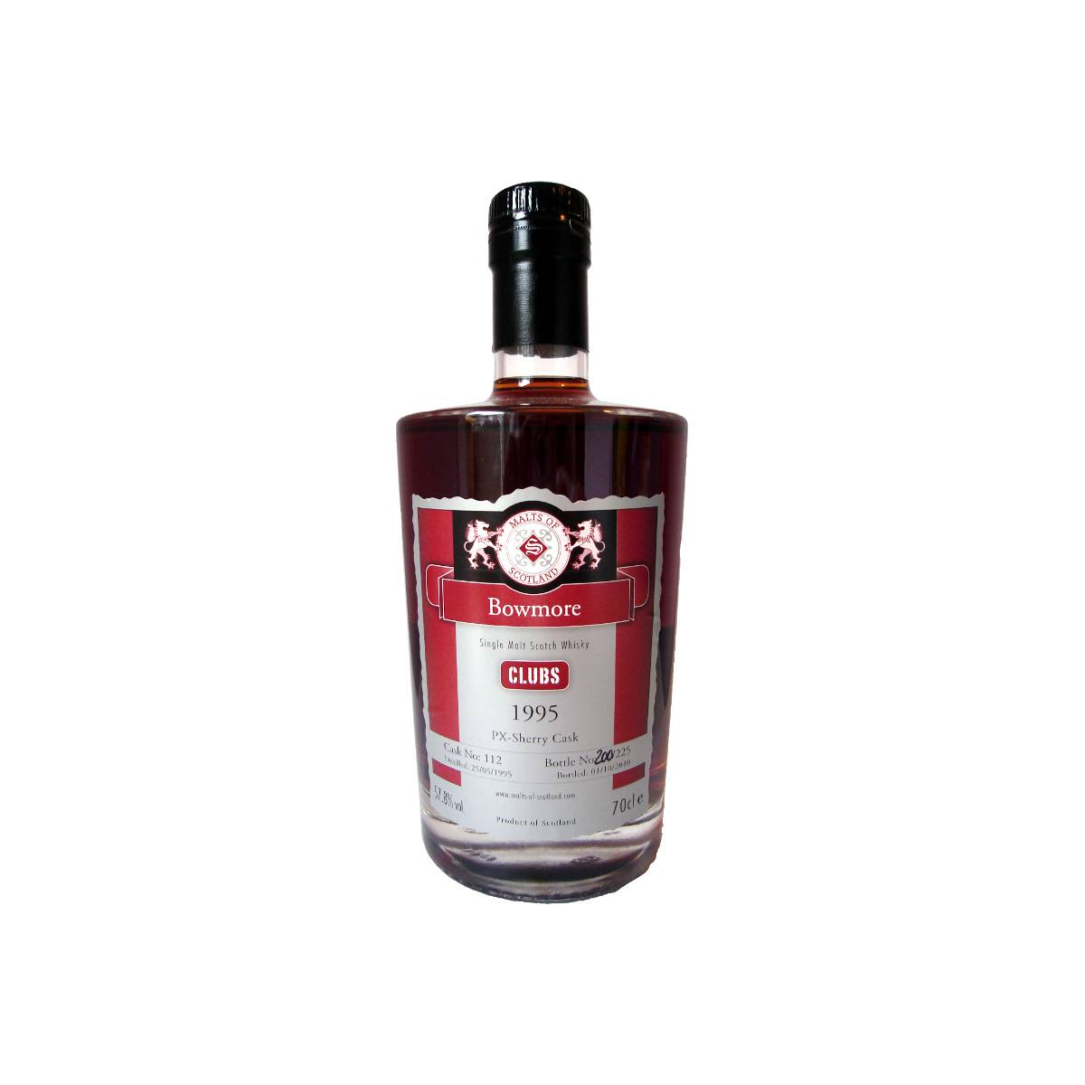 Bowmore 1995 15 Years Single Malt Whisky
