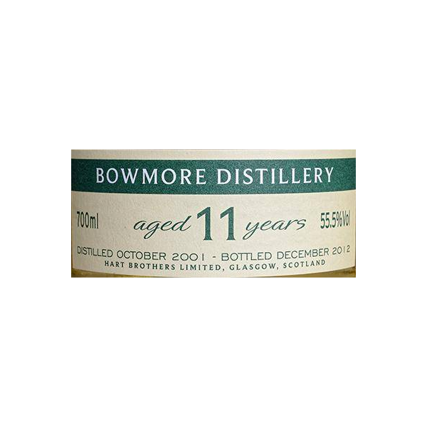 Bowmore Finest Collection 2001 11 Years Single Malt Whisky 2