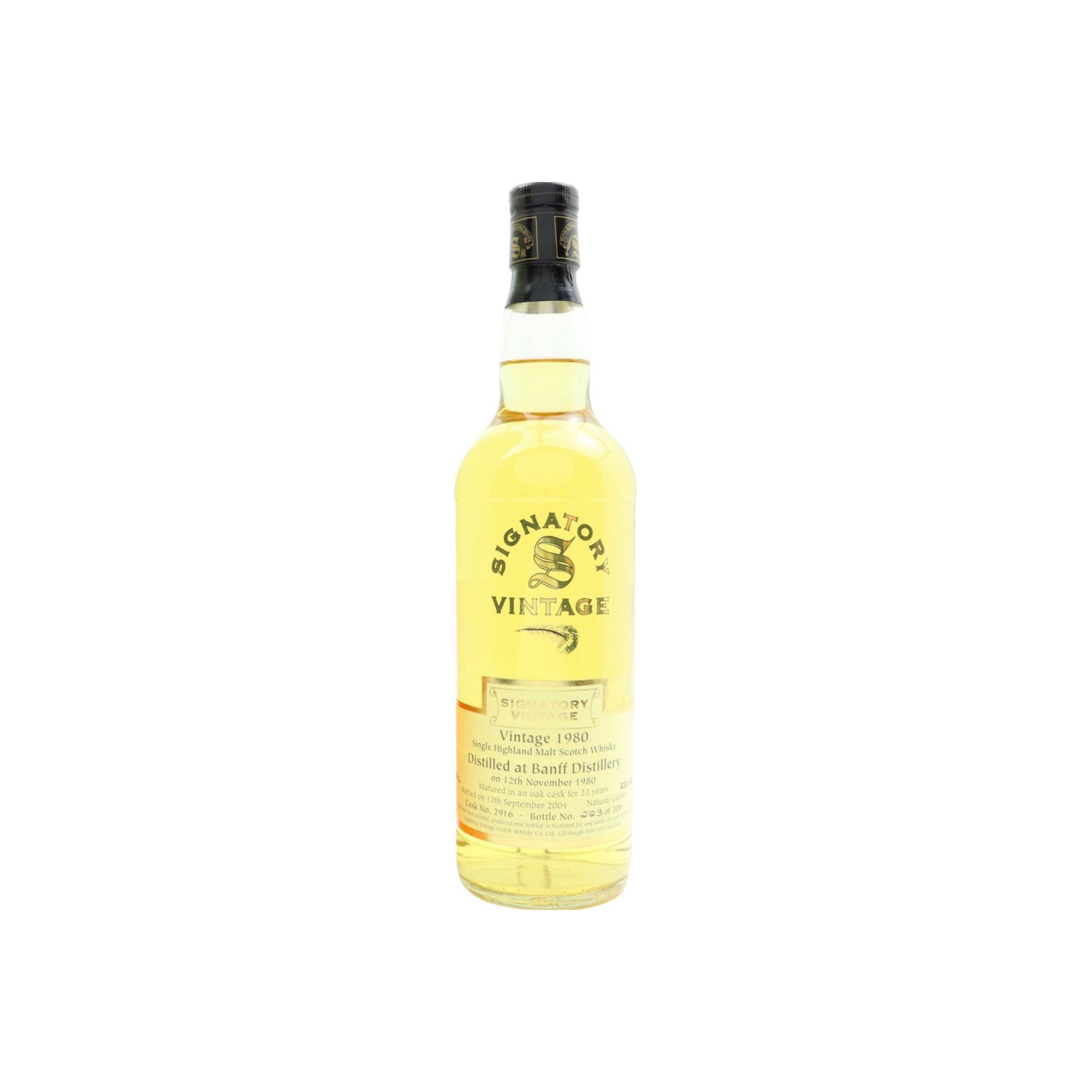 Banff Vintage Collection 1980 23 Years Single Malt Whisky