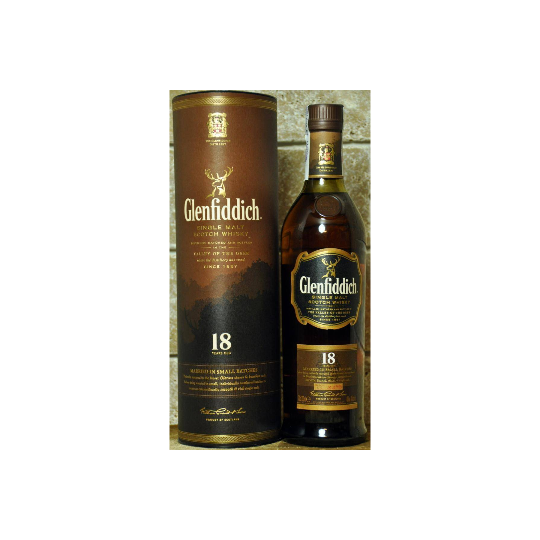 Glenfiddich 18 Years Single Malt Whisky