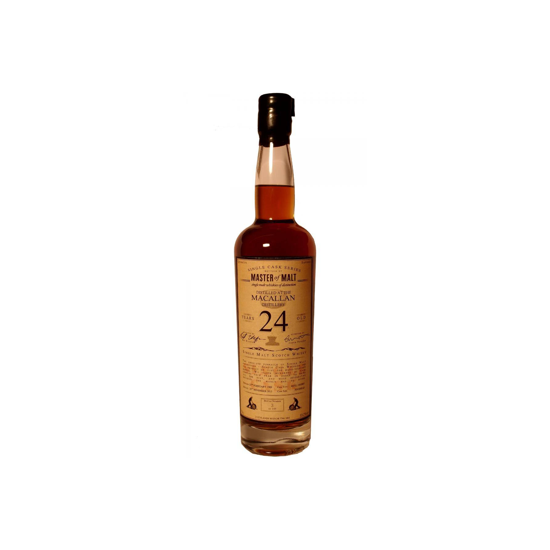 The Macallan Single Cask 1989 24 Years Single Malt Whisky