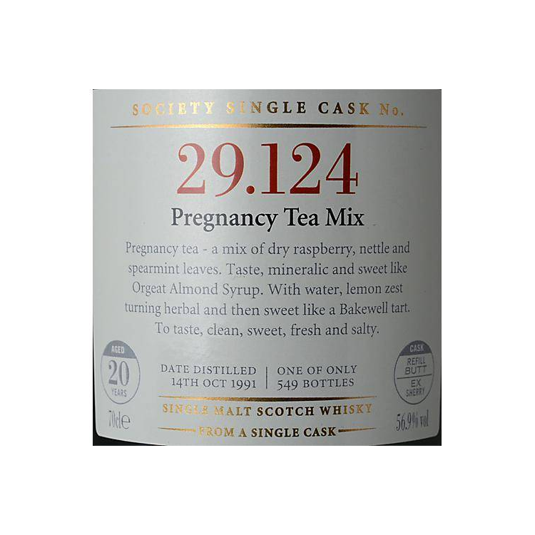 The Scotch Malt Whisky Society 1991 20 Years Single Malt Whisky 2