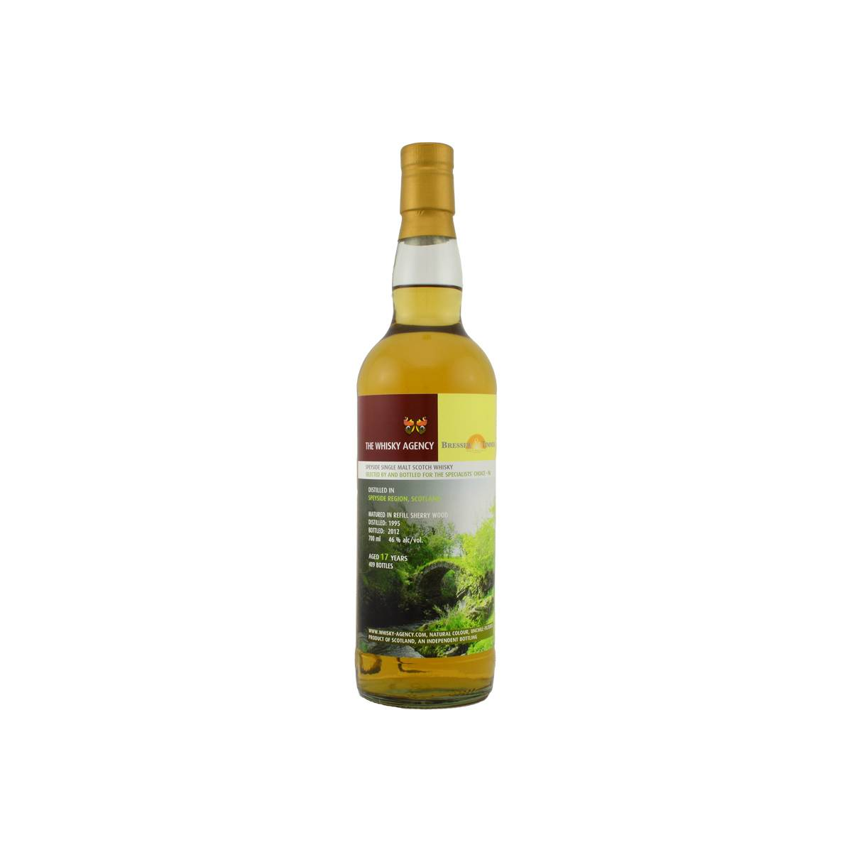 The Whisky Agency 1995 17 Years Single Malt Whisky