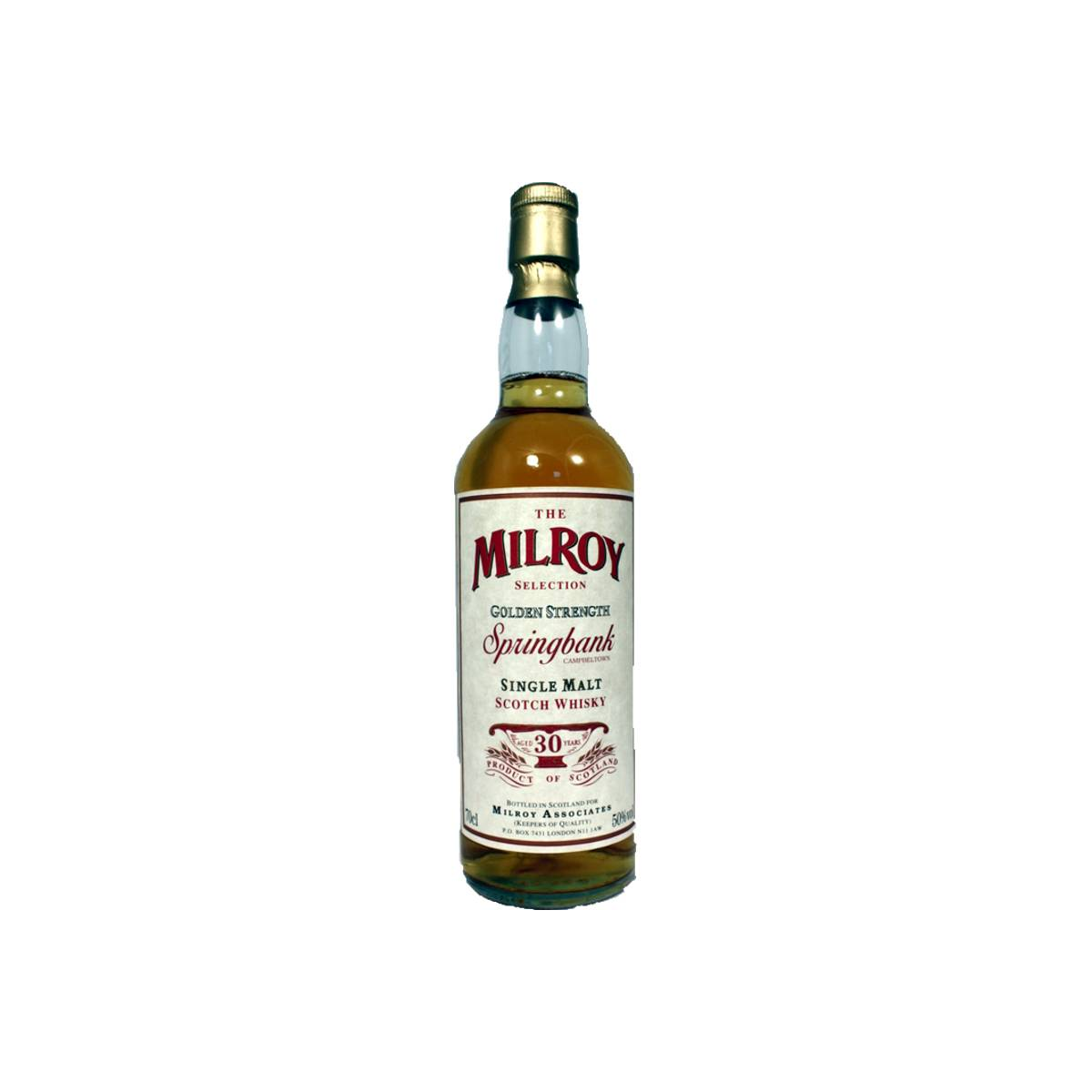 Springbank 30 Years Single Malt Whisky