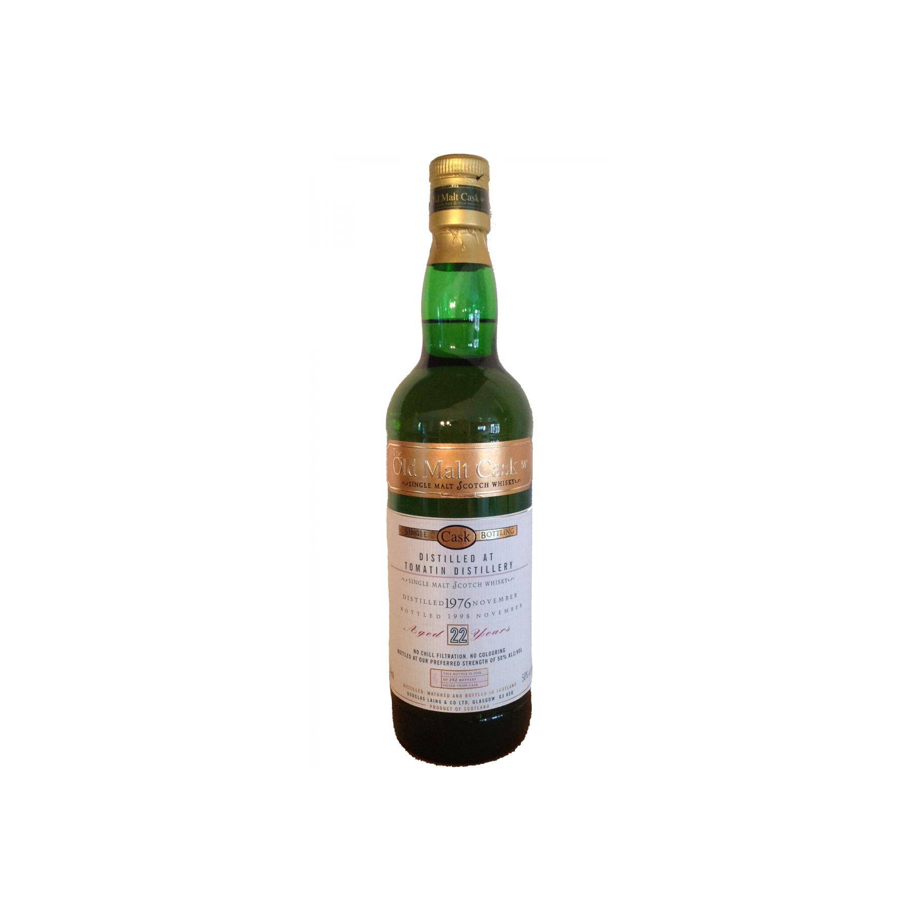Tomatin Old Malt Cask 1976 22 Years Single Malt Whisky